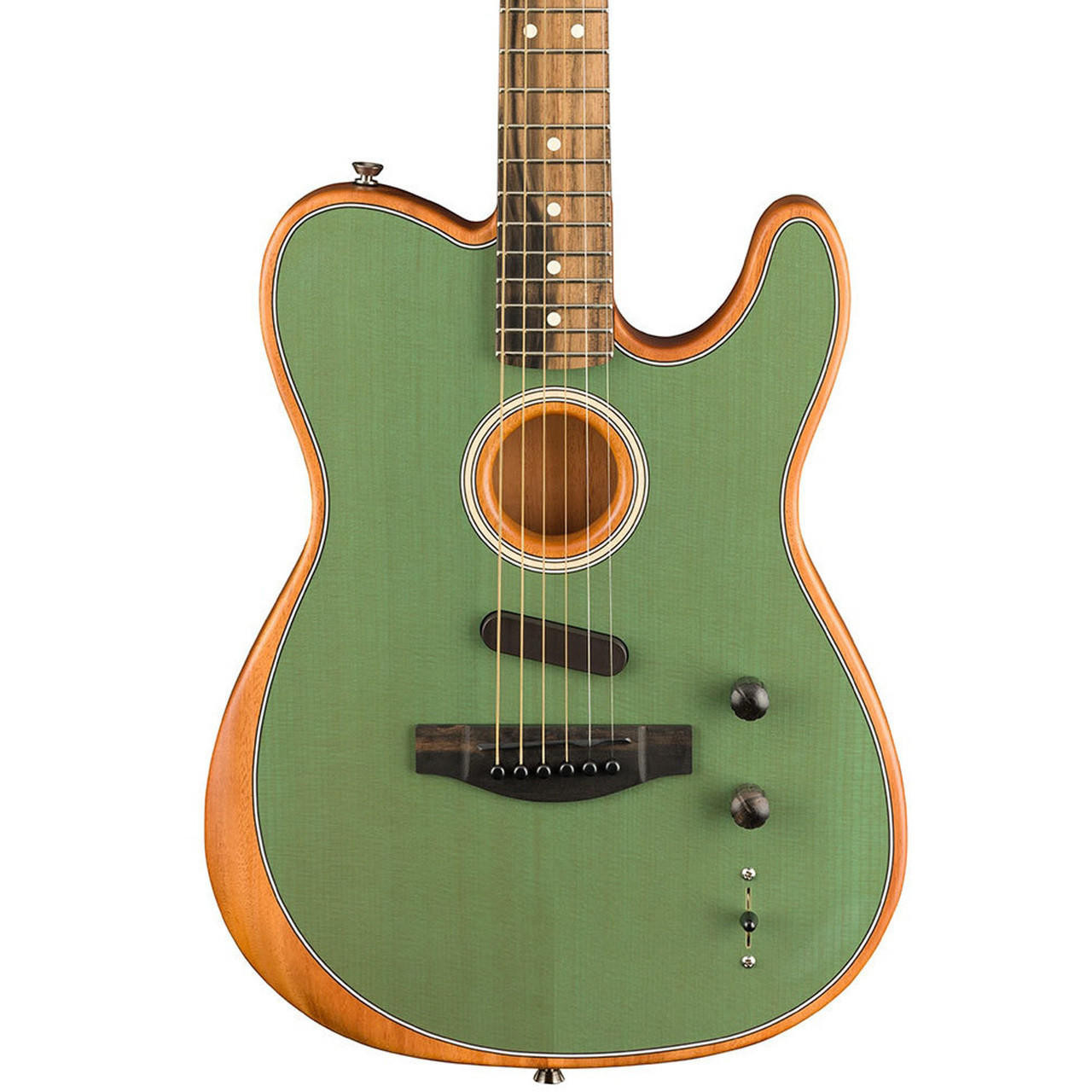 Fender American Acoustasonic Telecaster - Surf Green | Cream City