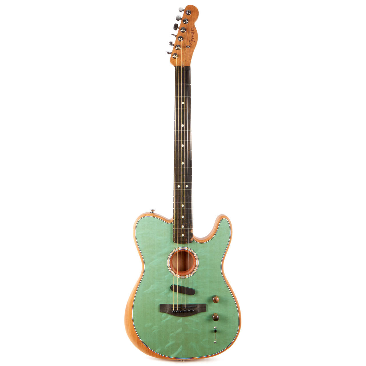 Fender American Acoustasonic Telecaster - Surf Green | Cream City
