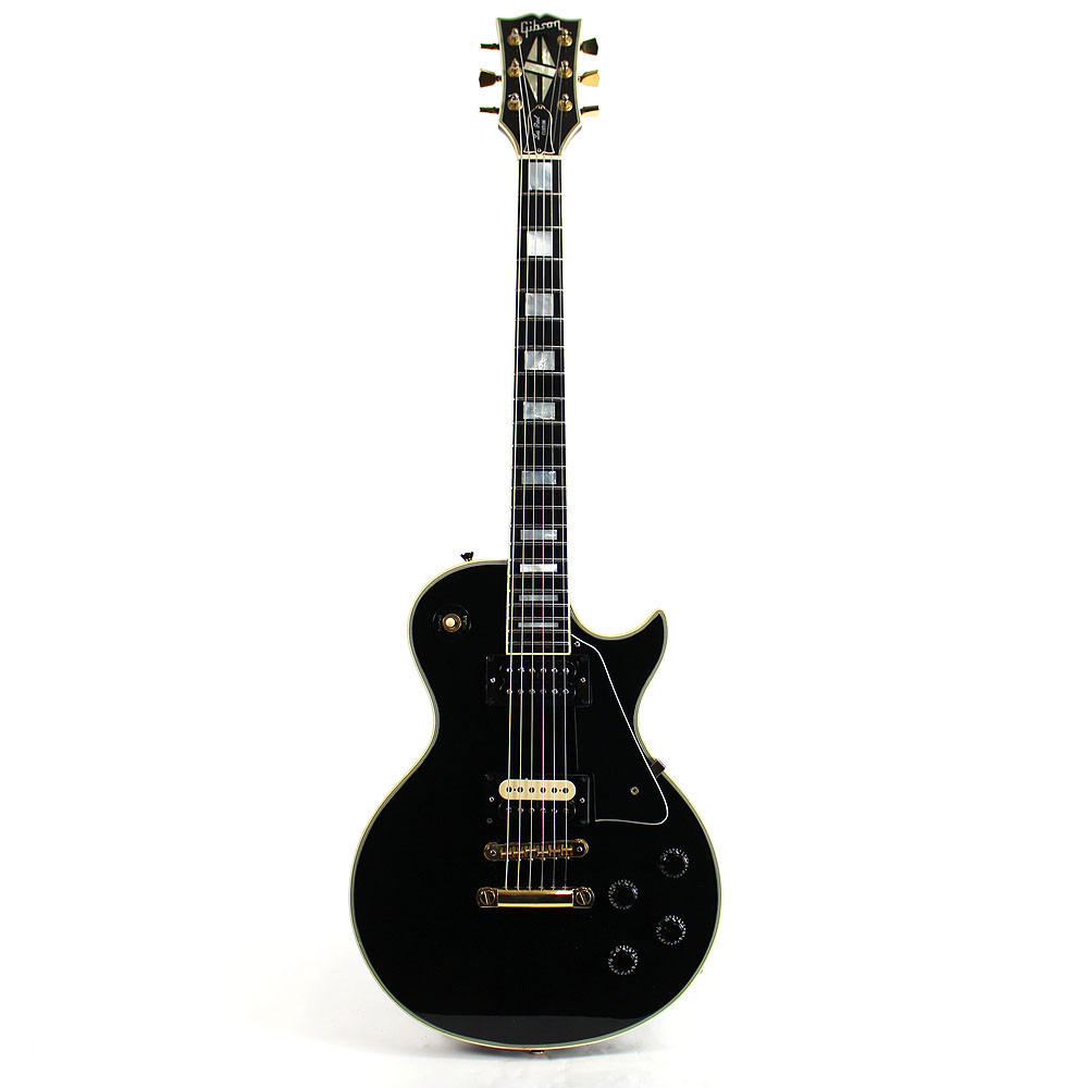 1979 Gibson Les Paul Custom Electric Guitar Black | Cream City Music