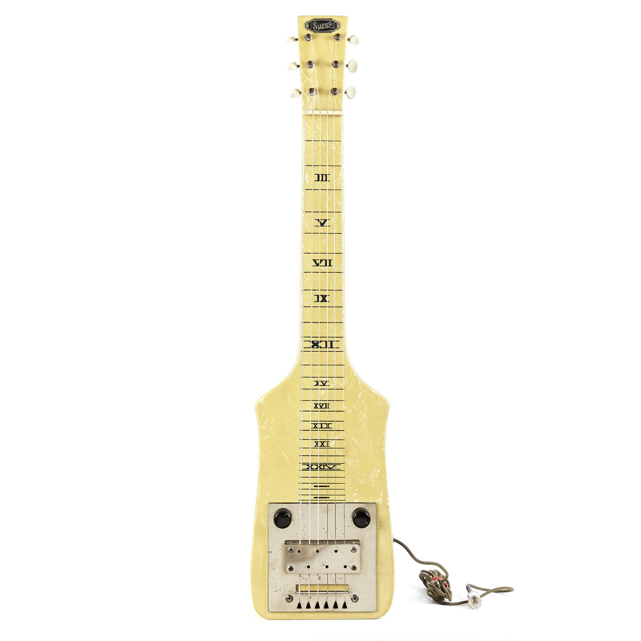 Vintage Supro Irene Lap Steel Pearloid 1940's | Cream City Music