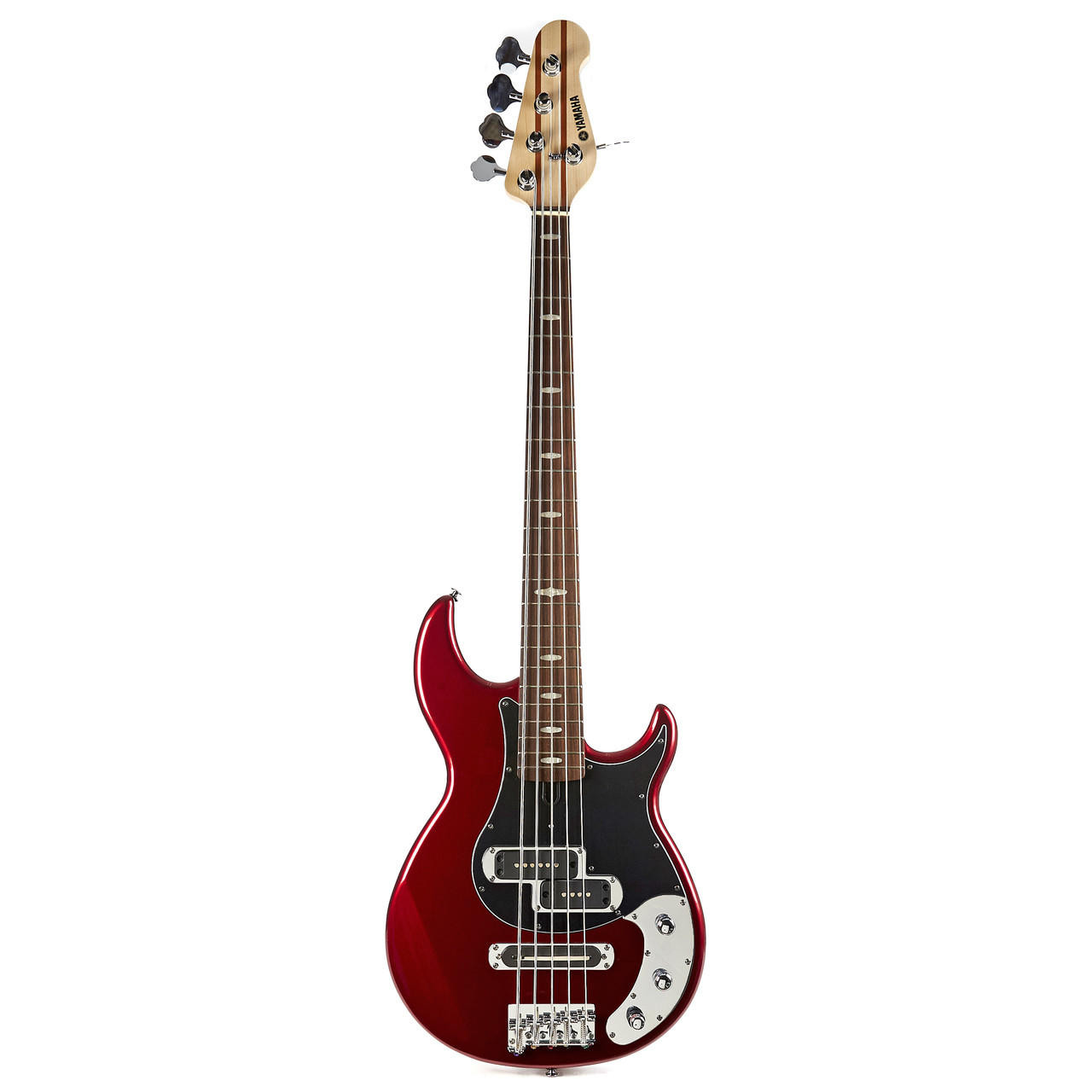 Used Yamaha BB425X 5-String Bass Metallic Red | Cream City Music