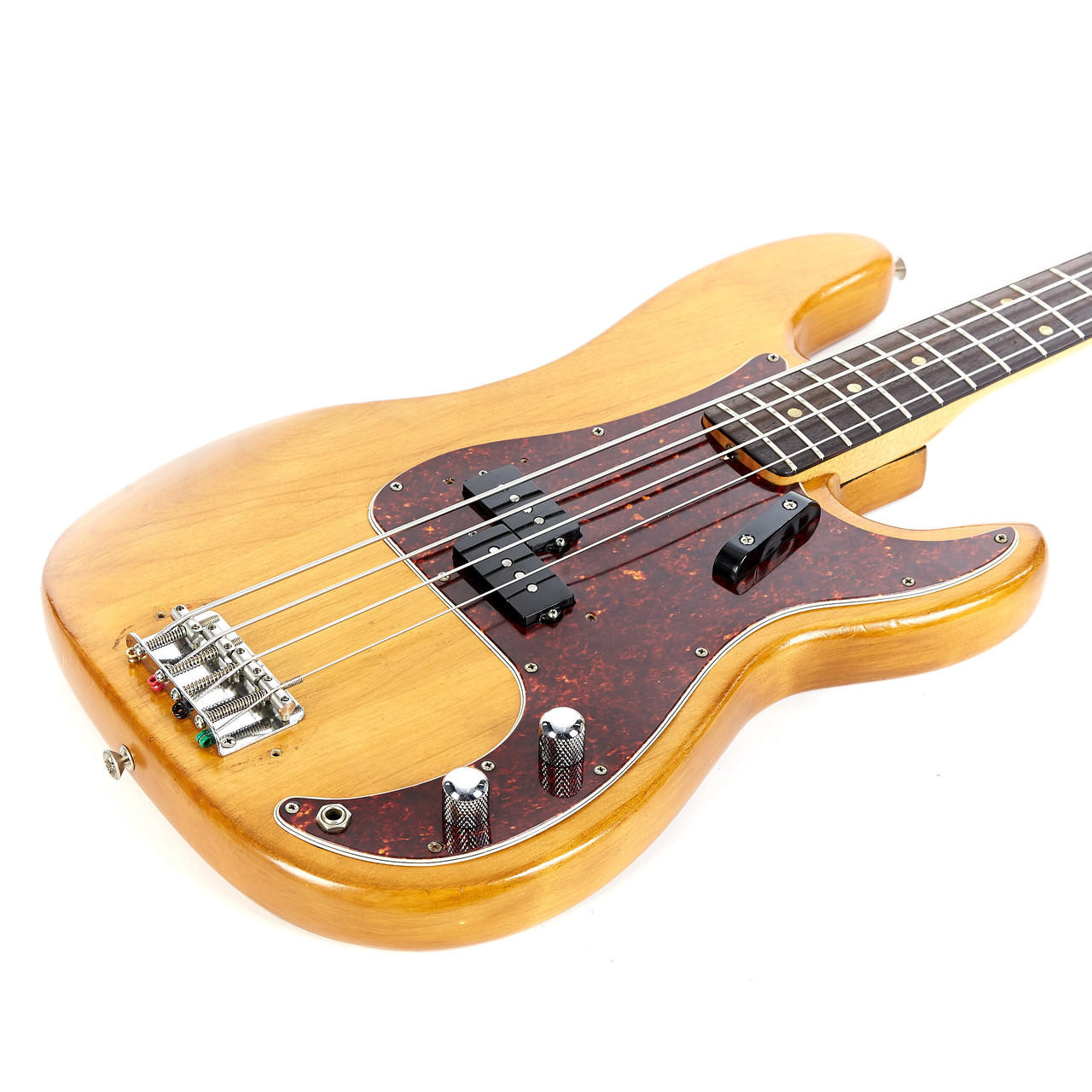 Vintage Fender Precision P Bass Natural 1971 | Cream City Music