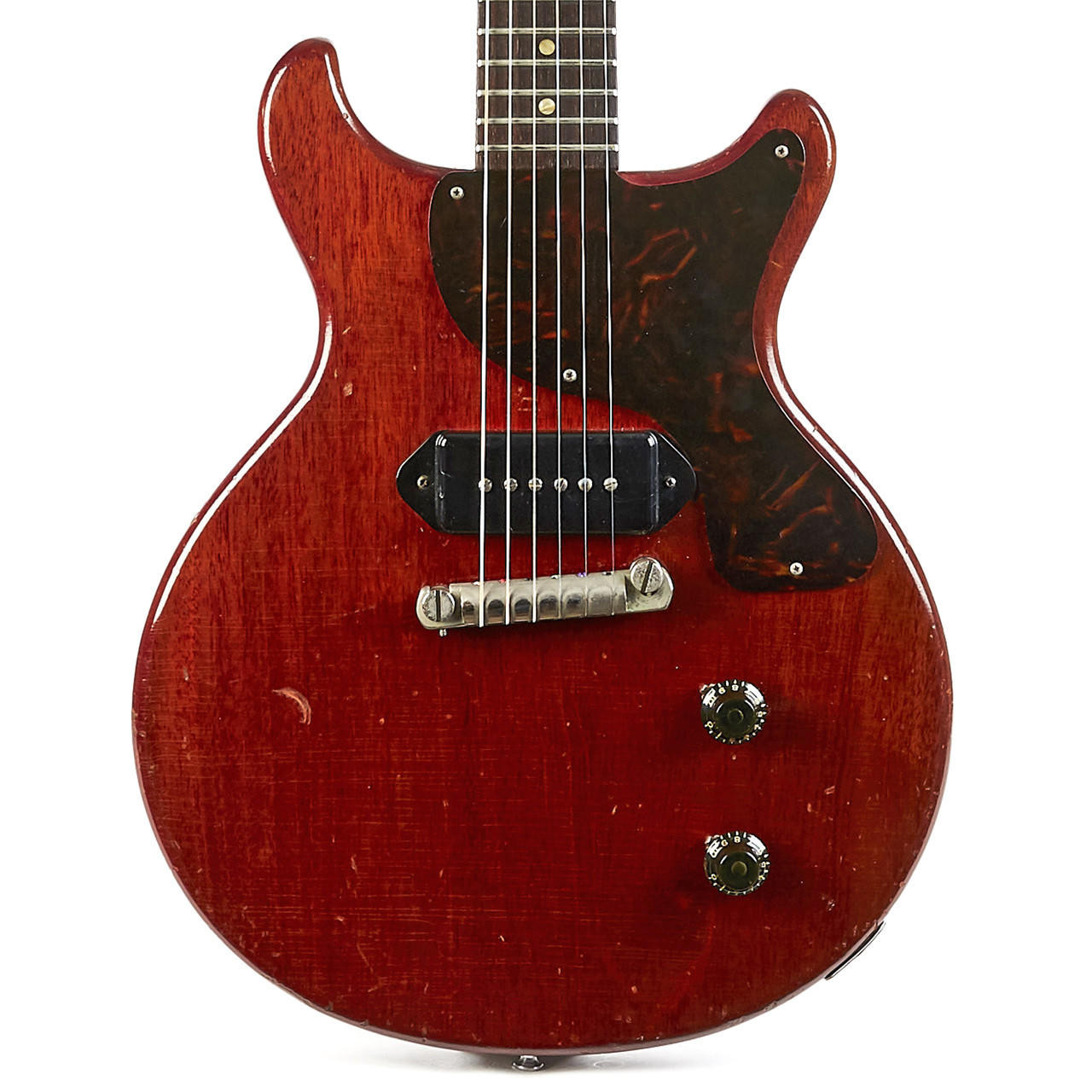 Vintage Gibson Les Paul Junior Jr Double Cut Cherry 1959 | Cream