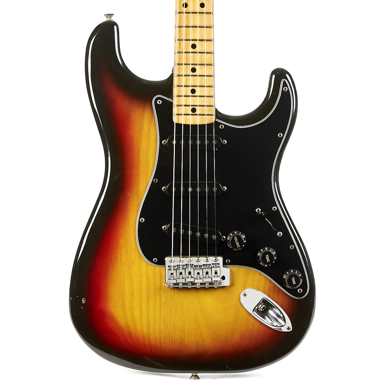 Vintage Fender Stratocaster Sunburst 1976 | Cream City Music
