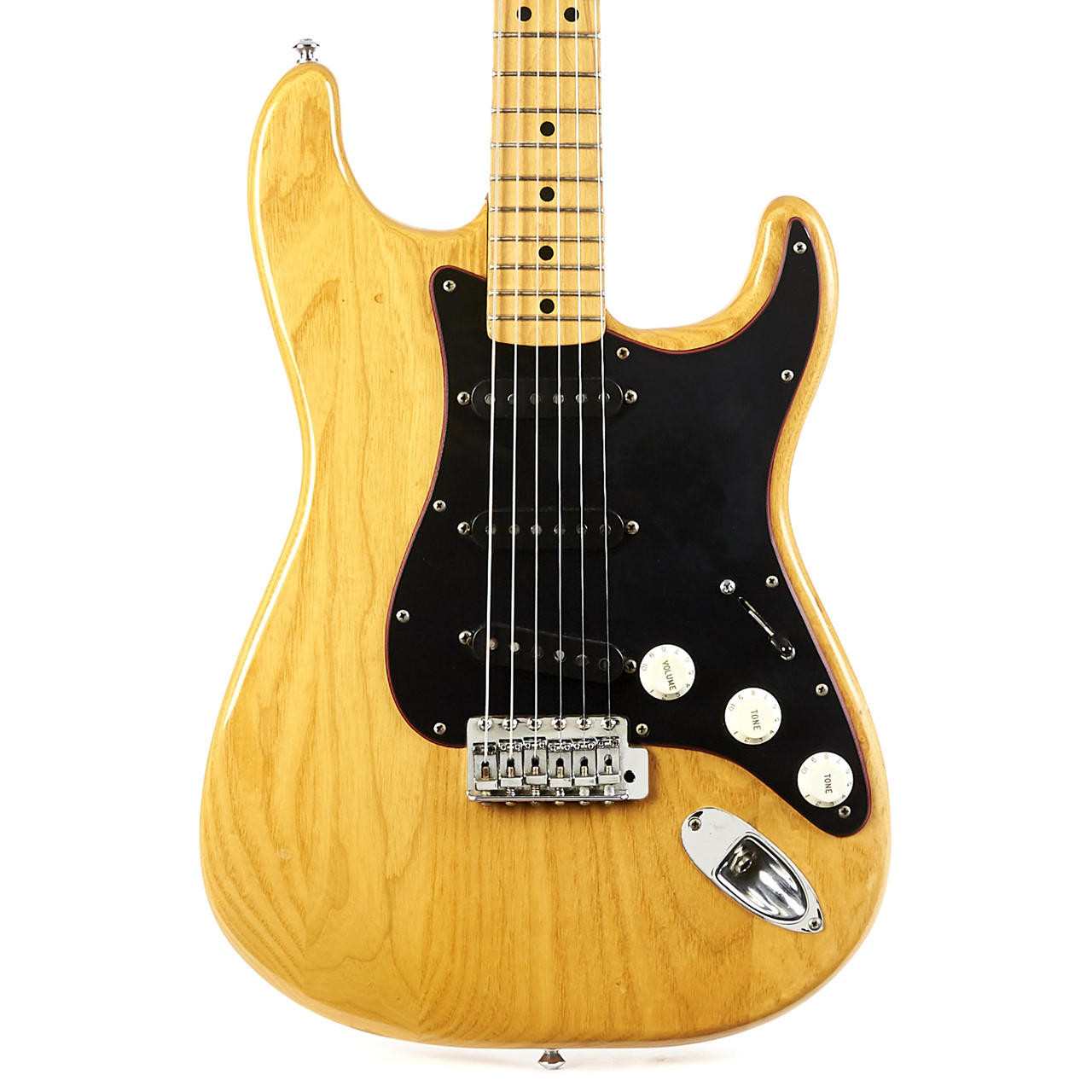 Vintage Fender Stratocaster Natural 1976 | Cream City Music