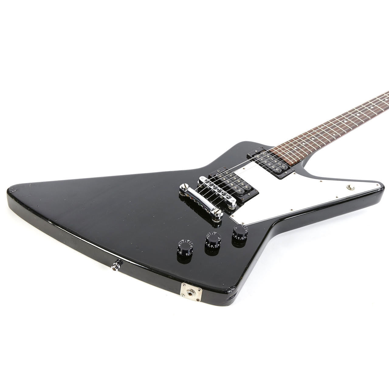 Vintage Gibson Custom Shop Edition Explorer Ebony 1984 | Cream