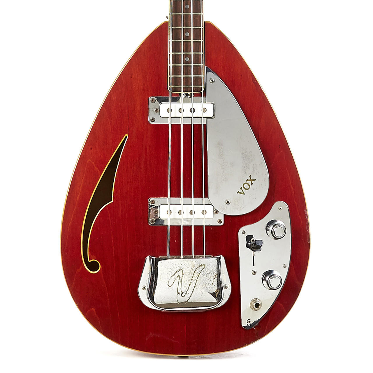 Rare Vintage Vox Bill Wyman Bass Cherry 1960's | Cream City Music
