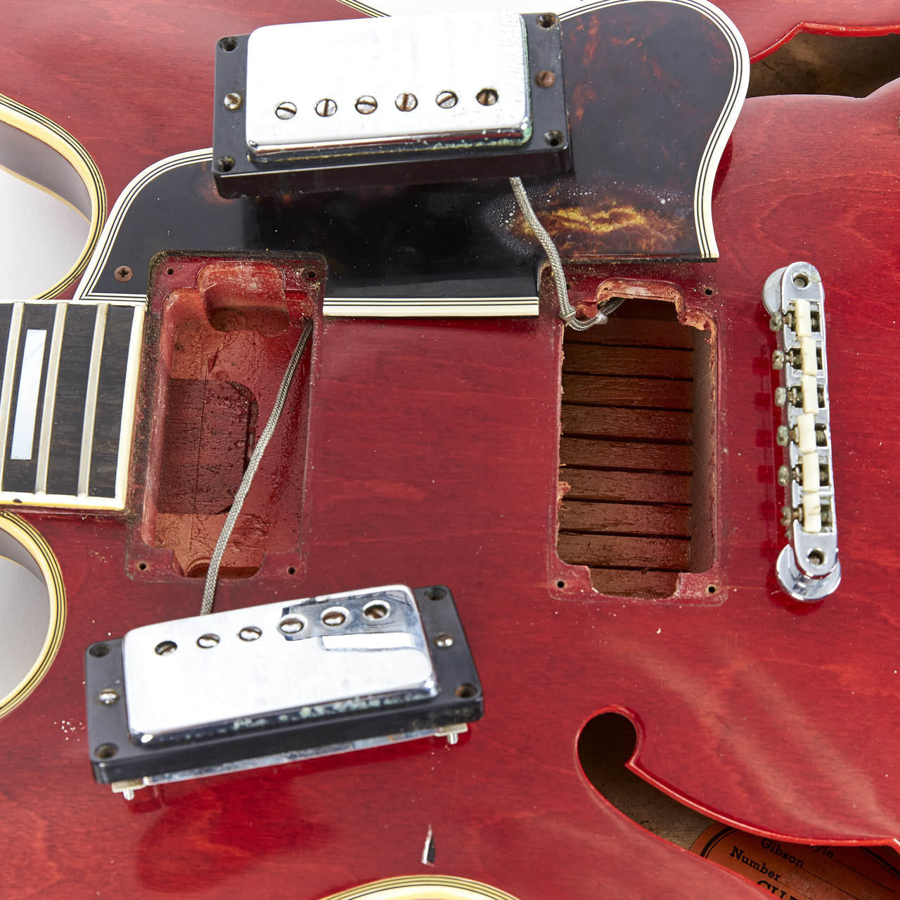 Used Gibson B.B. King Lucille Cherry Red 1993 | Cream City Music