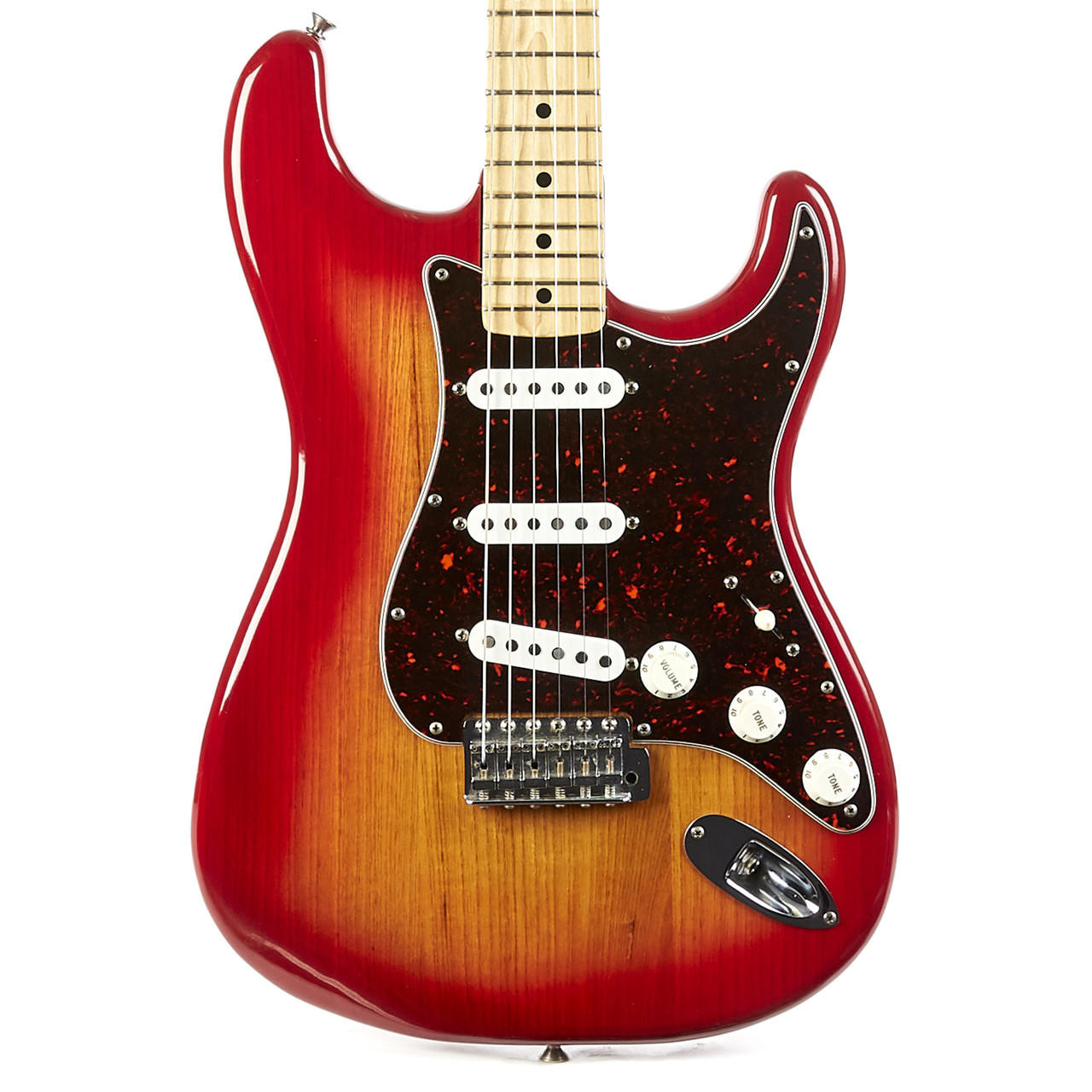 Fender Stratocaster サンバースト　トラ杢ネック Vintage Fender Stratocaster Sienna Sunburst 1981 | Cream City Music