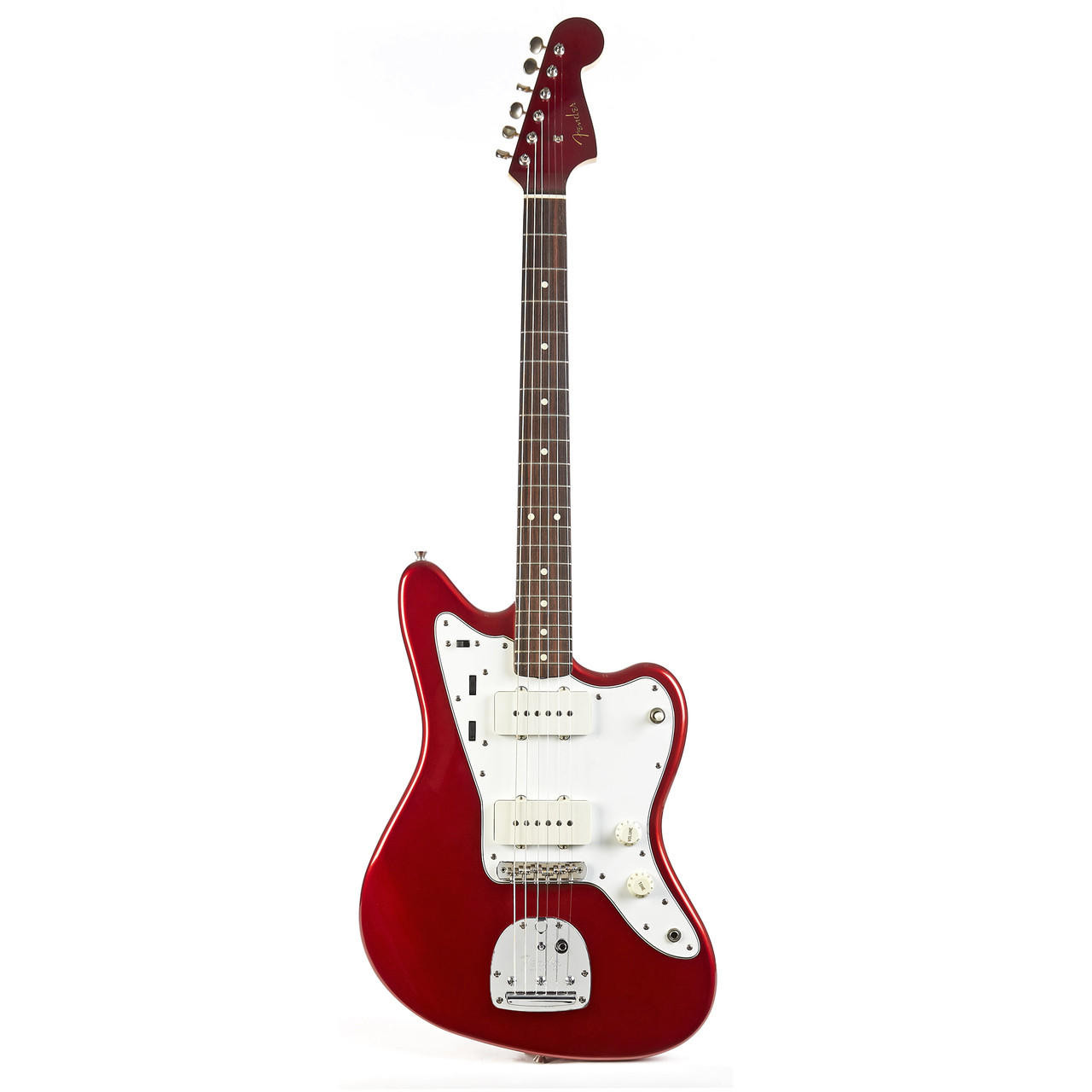 Used Fender Jazzmaster MIJ Candy Apple Red 1997 | Cream City Music