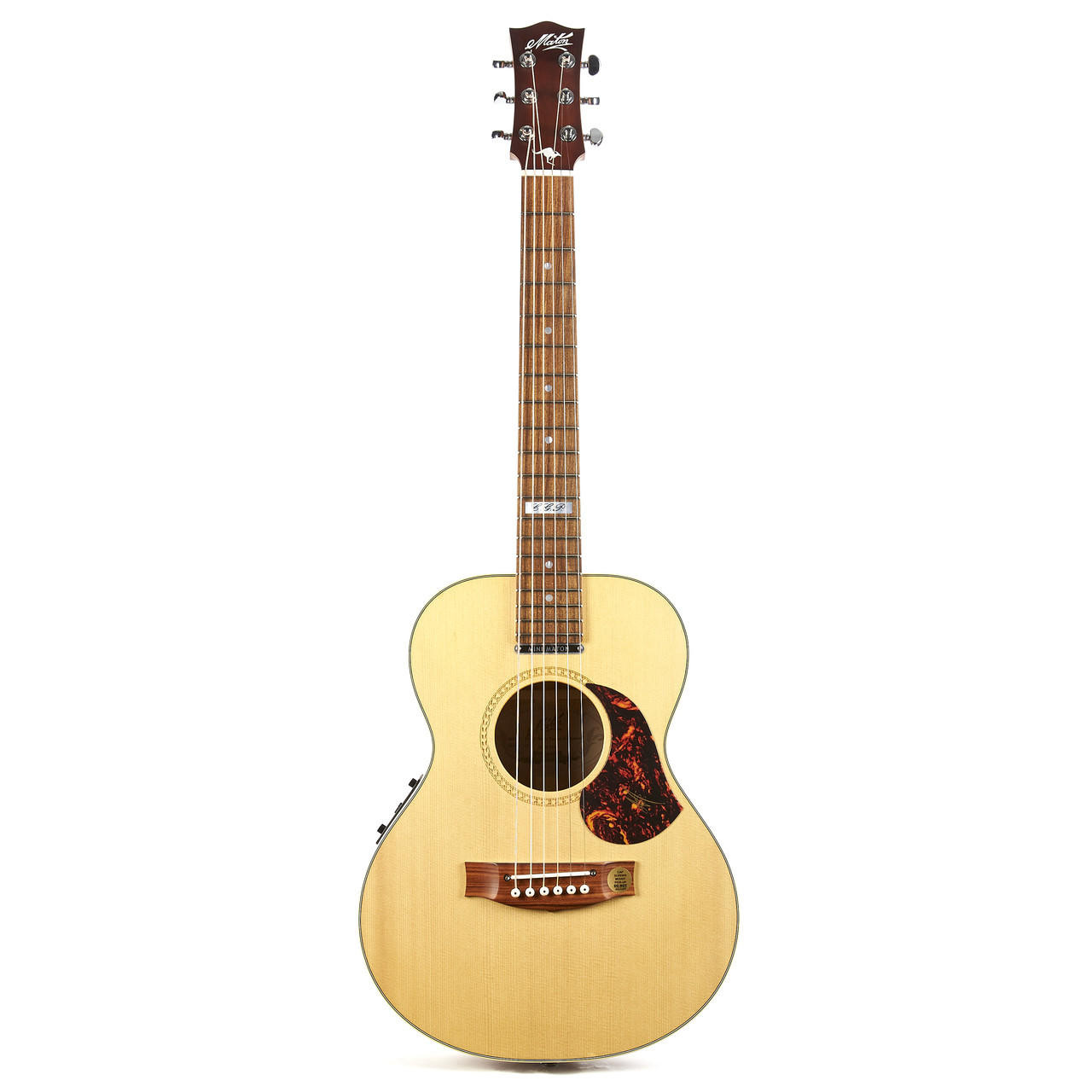 Maton EMTE Tommy Emmanuel Mini Acoustic Electric Guitar | Cream