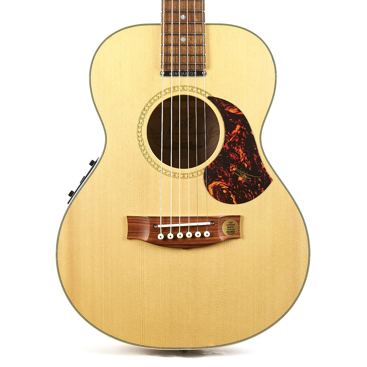 Maton EBG805TE トミーエマニュエル Maton EMTE Tommy Emmanuel Mini Acoustic Electric Guitar | Cream