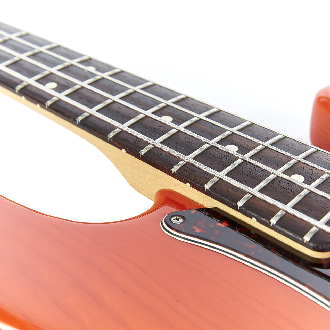 Used Fender American Series Hot Rod Precision PJ Bass Sunset