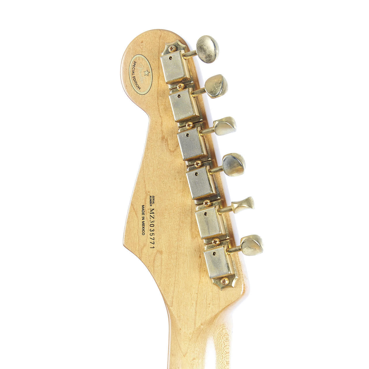 Fender Mexico Stratocaster MXシリアル　50s Used Fender Special Edition '50s Stratocaster Aztec Gold MIM 2003