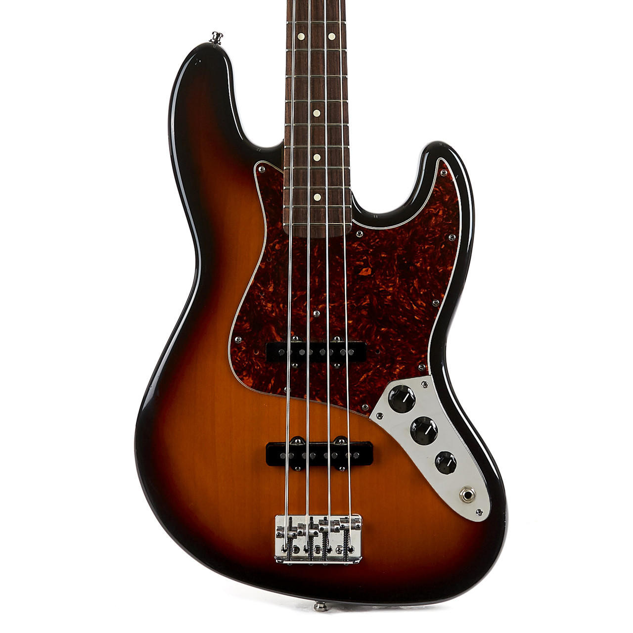 Used Fender American Standard Jazz Bass Sunburst 1996 | Cream City