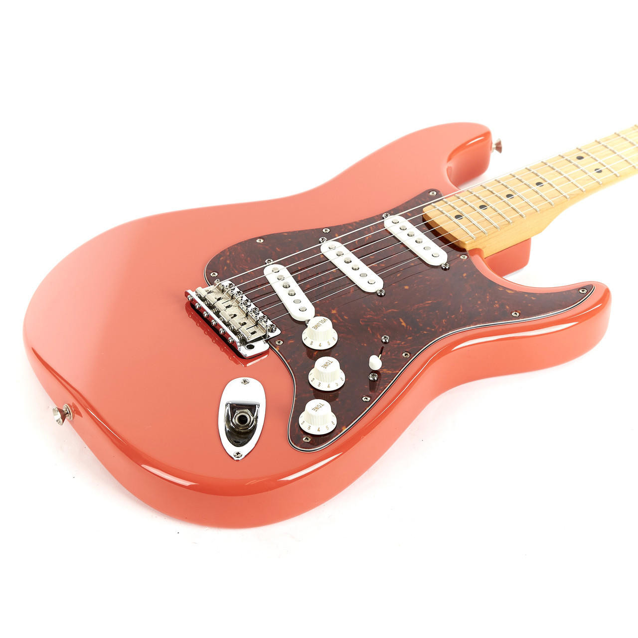 Used Fender Standard Stratocaster Fiesta Red MIM 1997 | Cream City