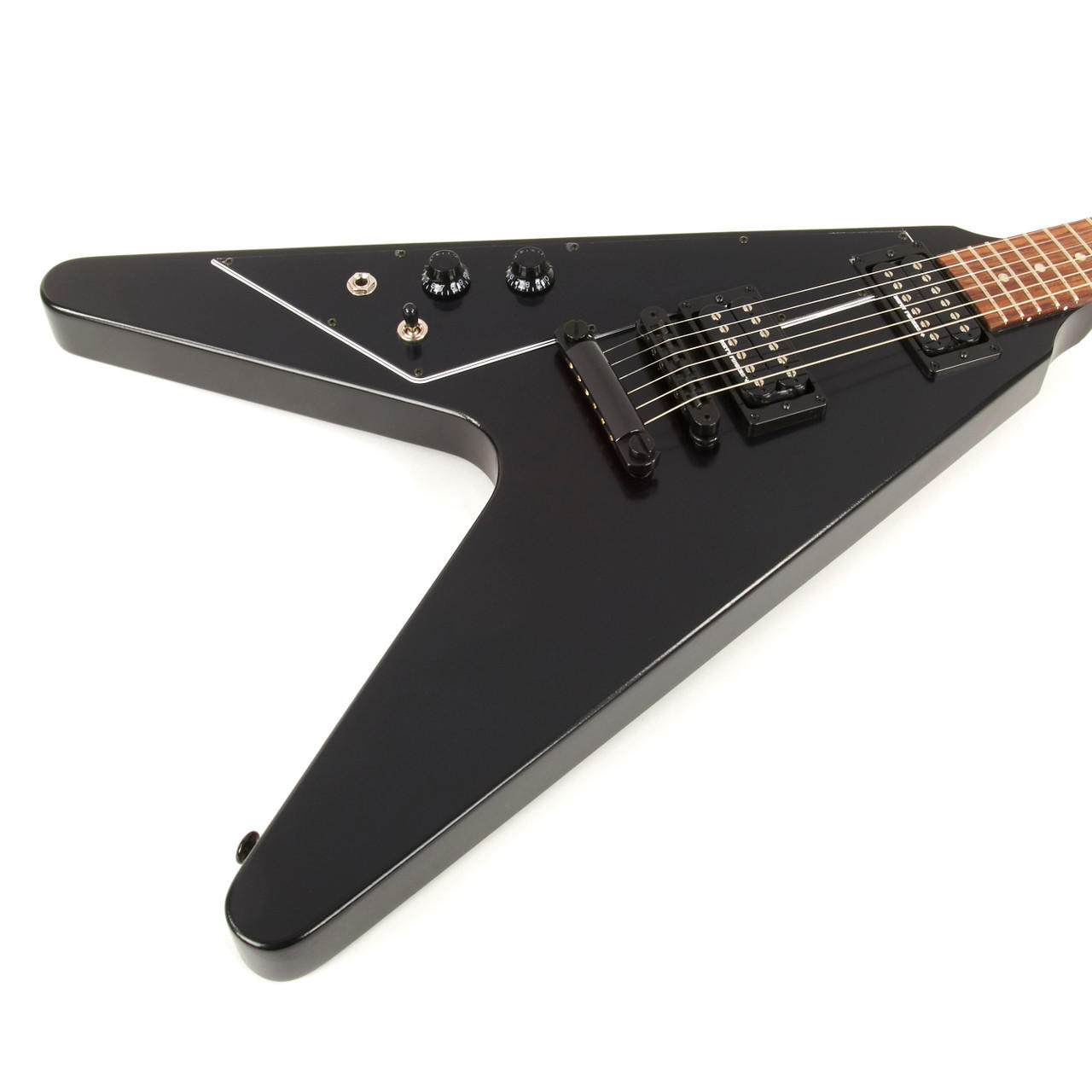 Gibson Flying V B-2 2019 Left Handed - Satin Ebony | Cream City Music