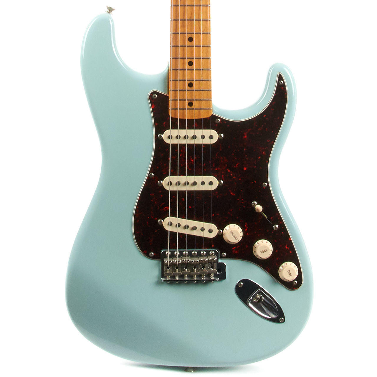 Used Fender '50s Reissue Stratocaster MIM Daphne Blue 1999 | Cream