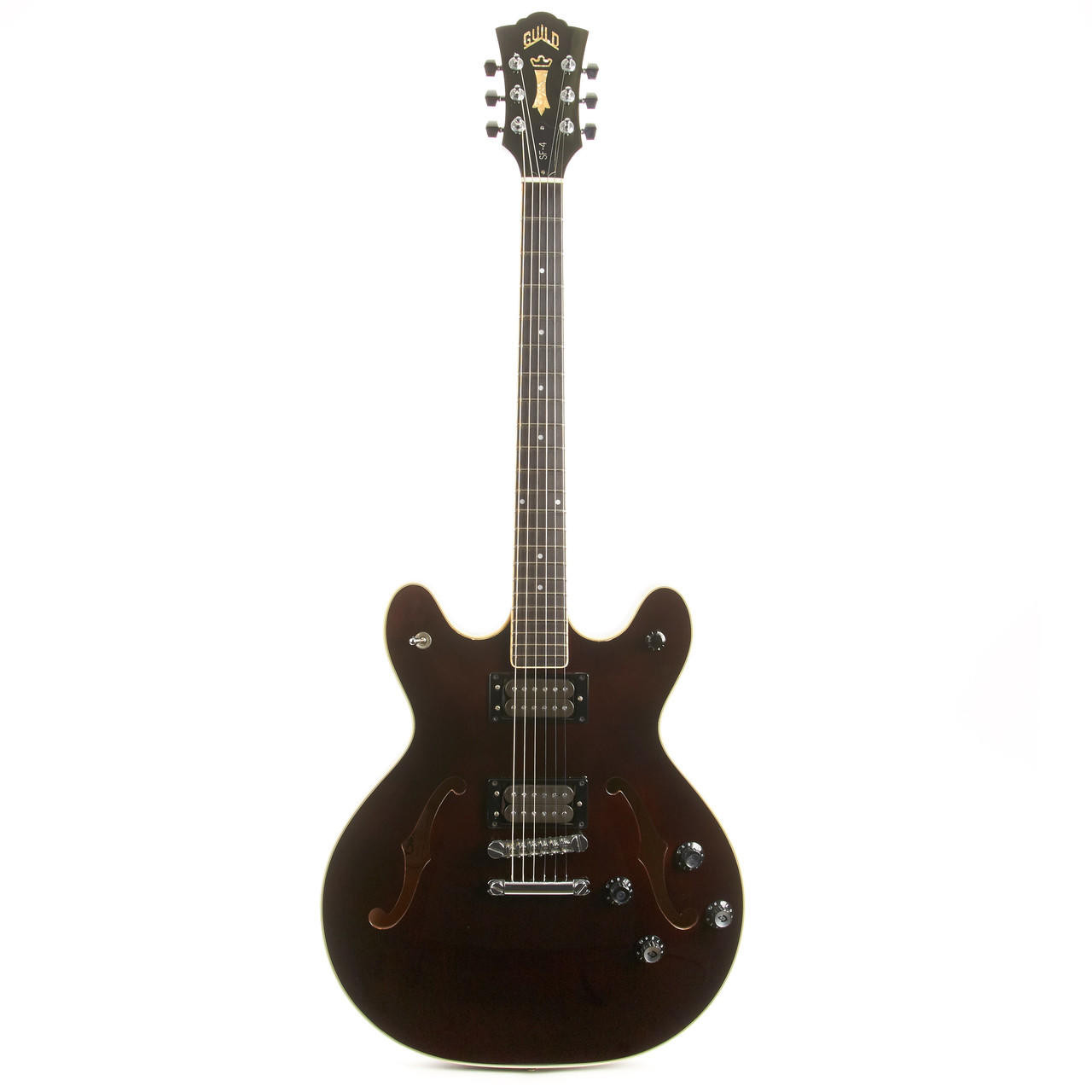 ♡*♡様 豪華な仕上げ！Guild StarFire4  Crest ワ Vintage Guild SF-4 Starfire IV Walnut 1983 | Cream City Music