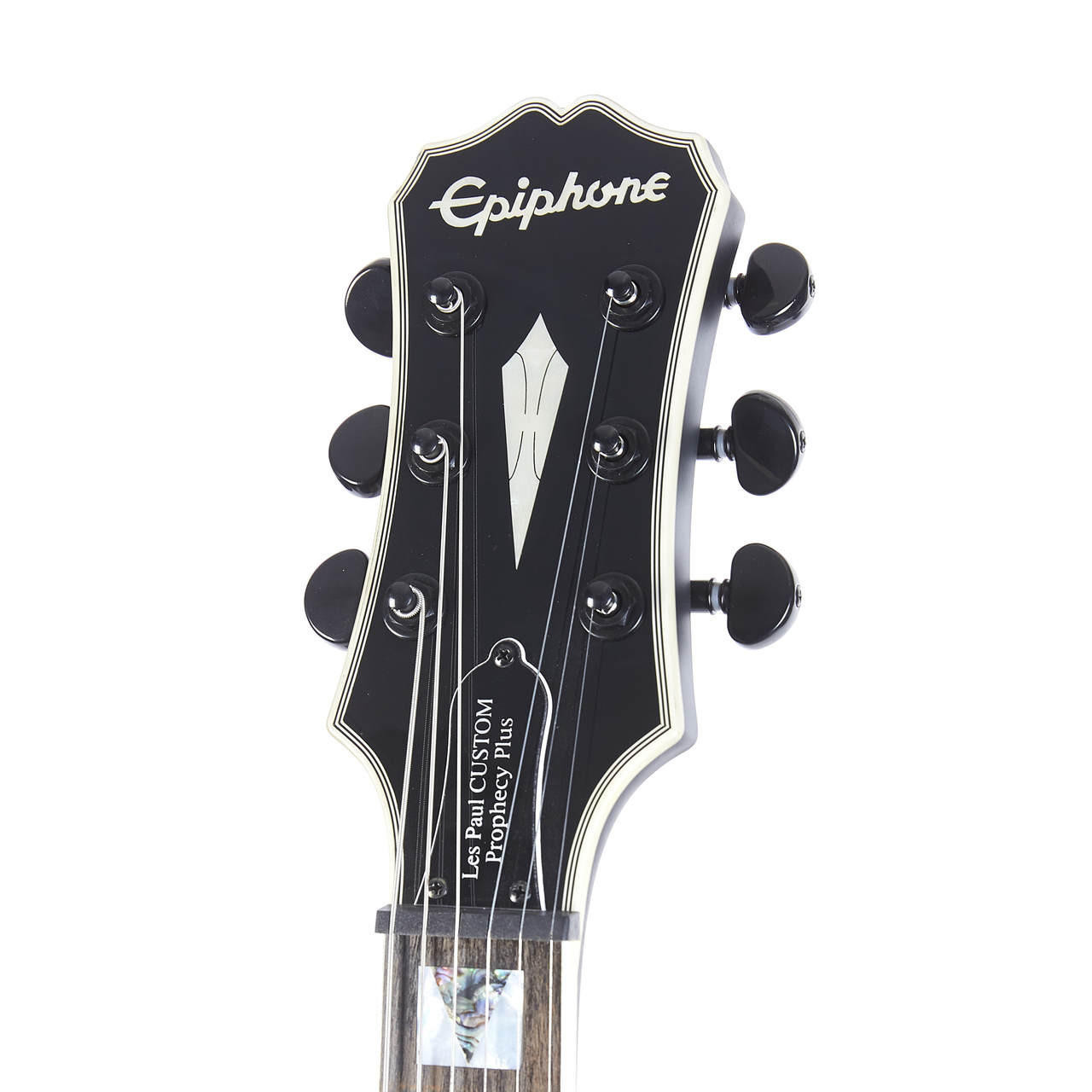 Epiphone Prophecy Les Paul Custom Plus EX EMG - Midnight Ebony