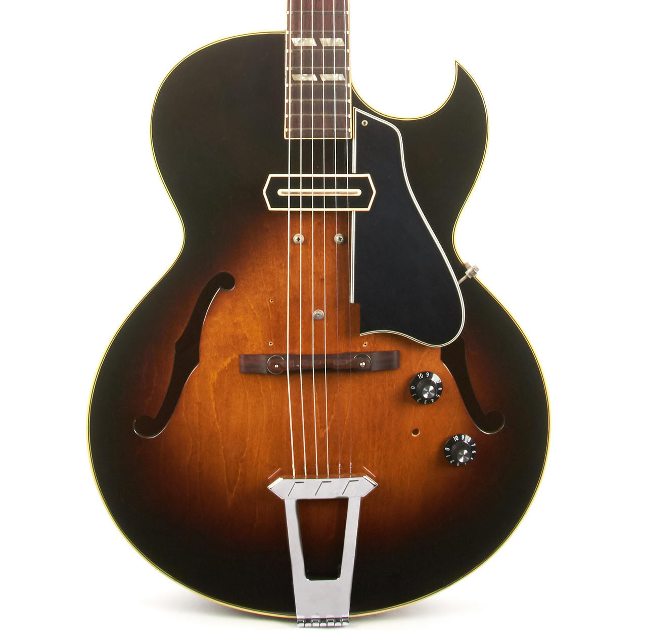 Vintage Gibson ES-175CC Charlie Christian Sunburst 1979 | Cream