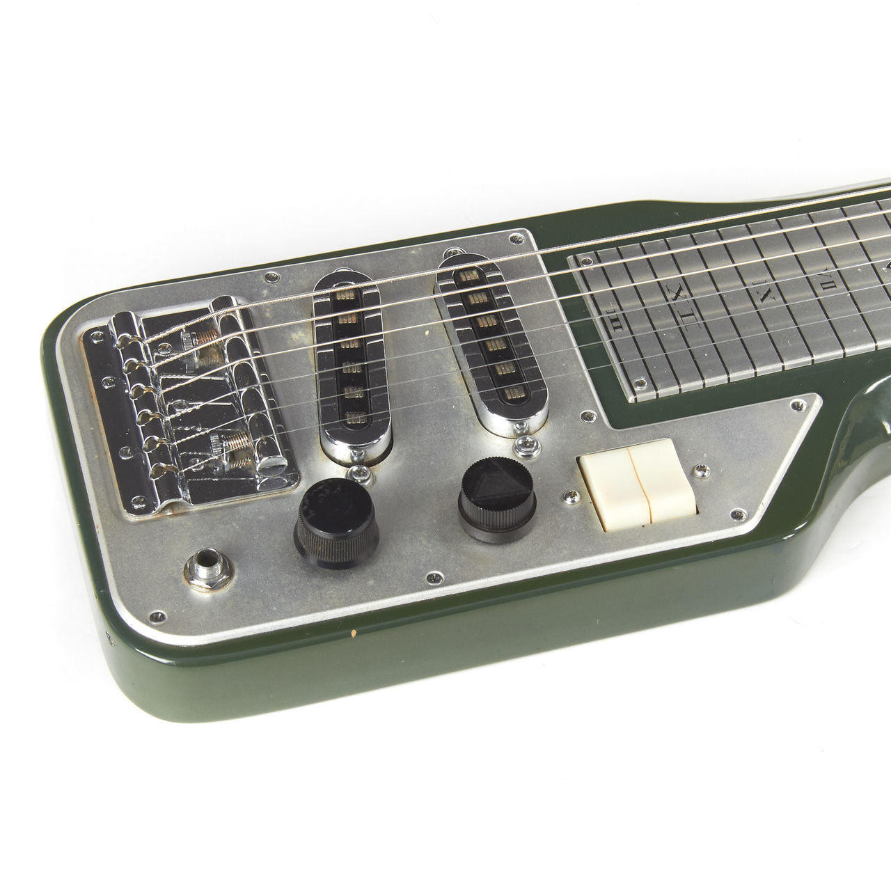 ギター Guyatone guitarpickupamplifier Vintage Guyatone HG-960 Lap Steel Green 1960's | Cream City Music