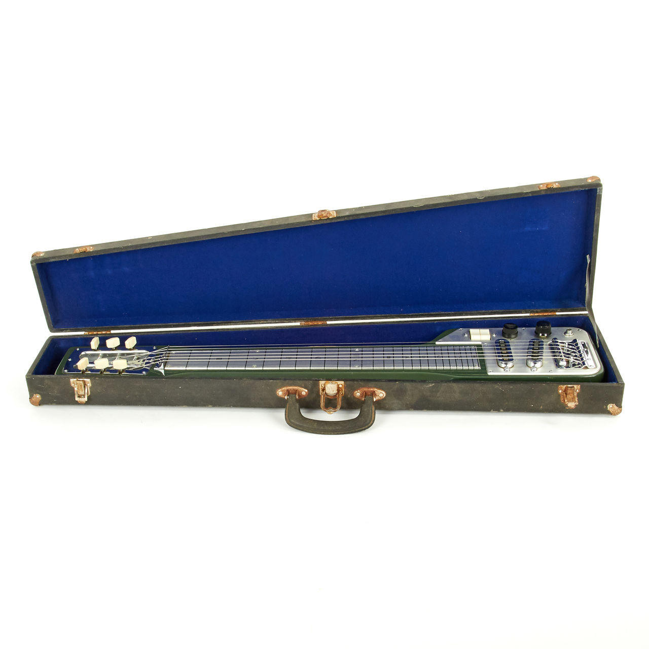Vintage Guyatone HG-960 Lap Steel Green 1960's | Cream City Music
