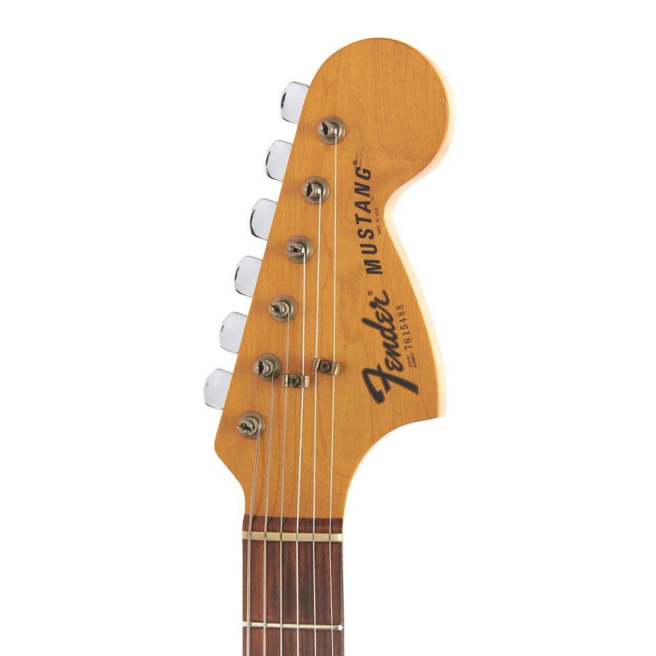 Vintage Fender Mustang Natural 1976 | Cream City Music