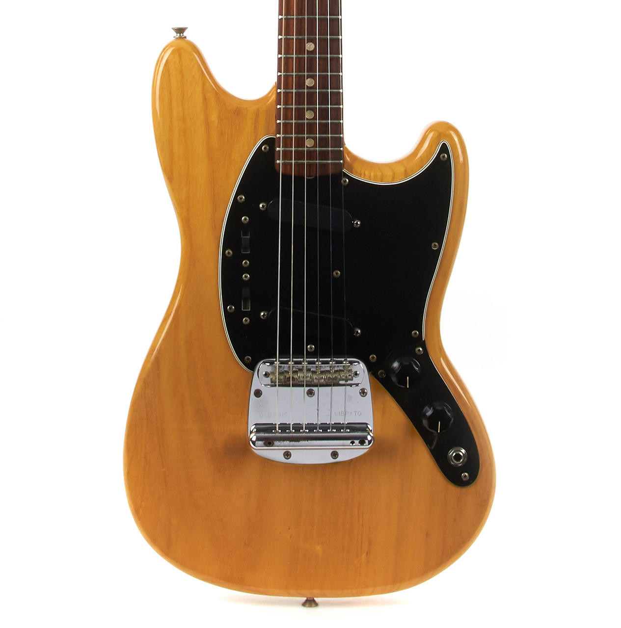 Vintage Fender Mustang Natural 1976 | Cream City Music