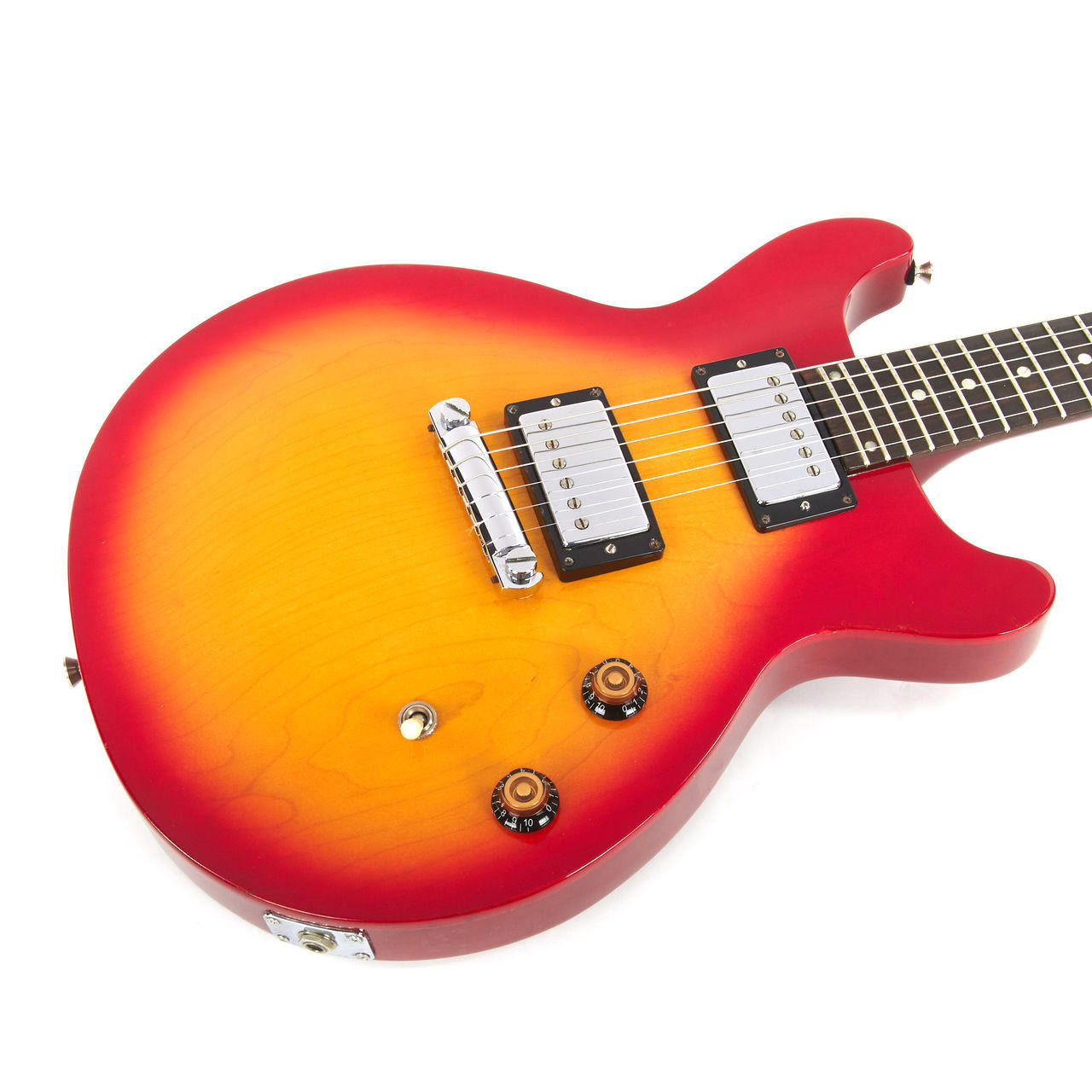 Used Gibson Les Paul DC Studio Cherry Sunburst 1997 | Cream City Music