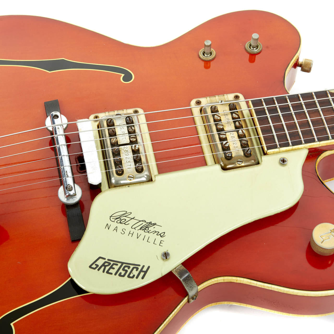 Vintage Gretsch Chet Atkins Nashville Orange 1967 | Cream City Music