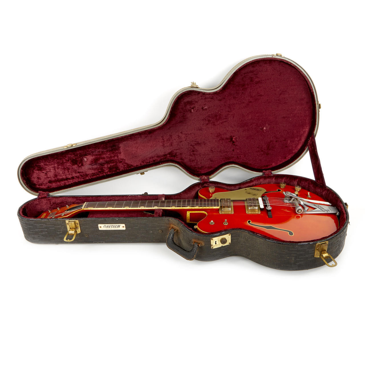 Vintage Gretsch Chet Atkins Nashville Orange 1967 | Cream City Music