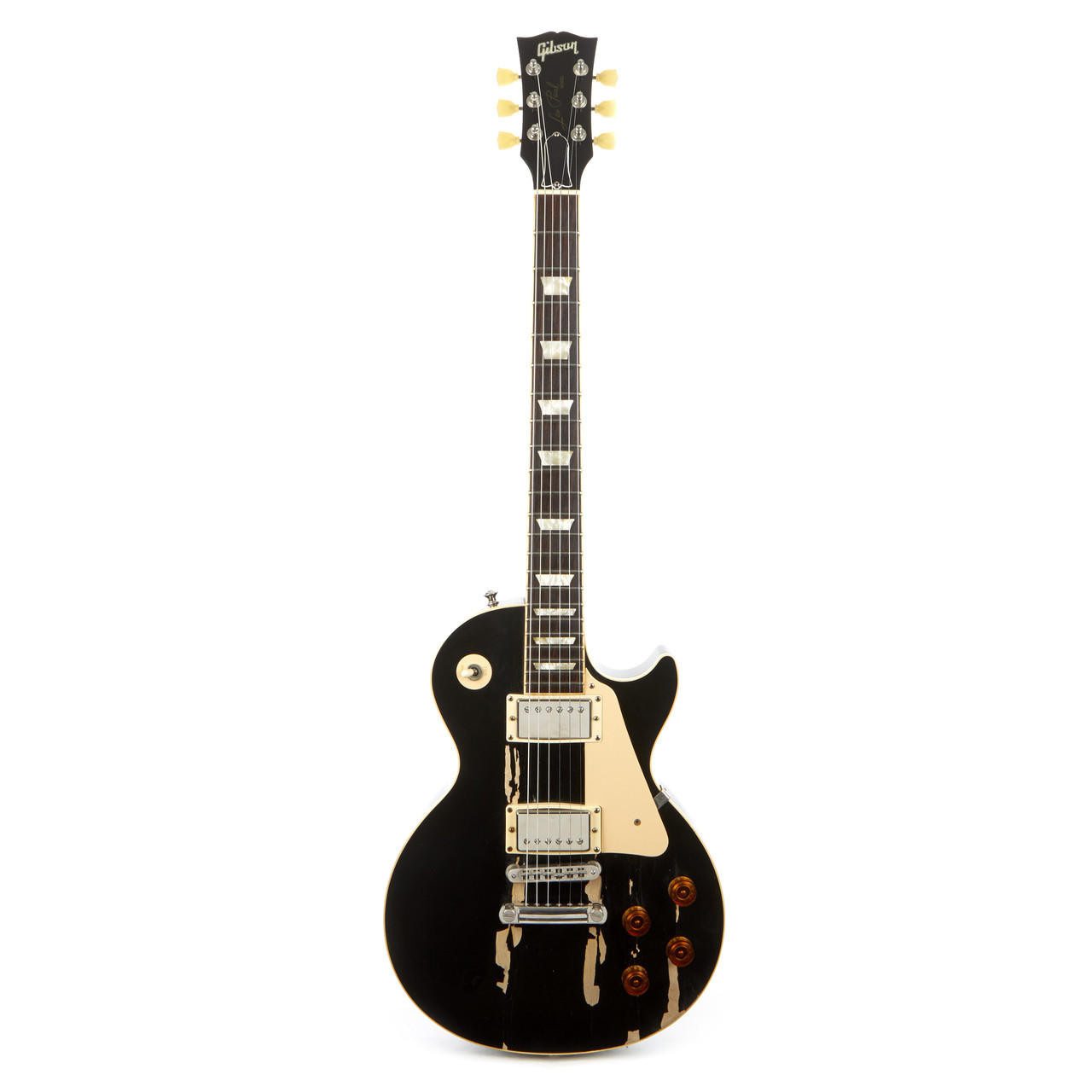 Used Gibson Les Paul Standard Ebony 2005 (025550591) | Cream City