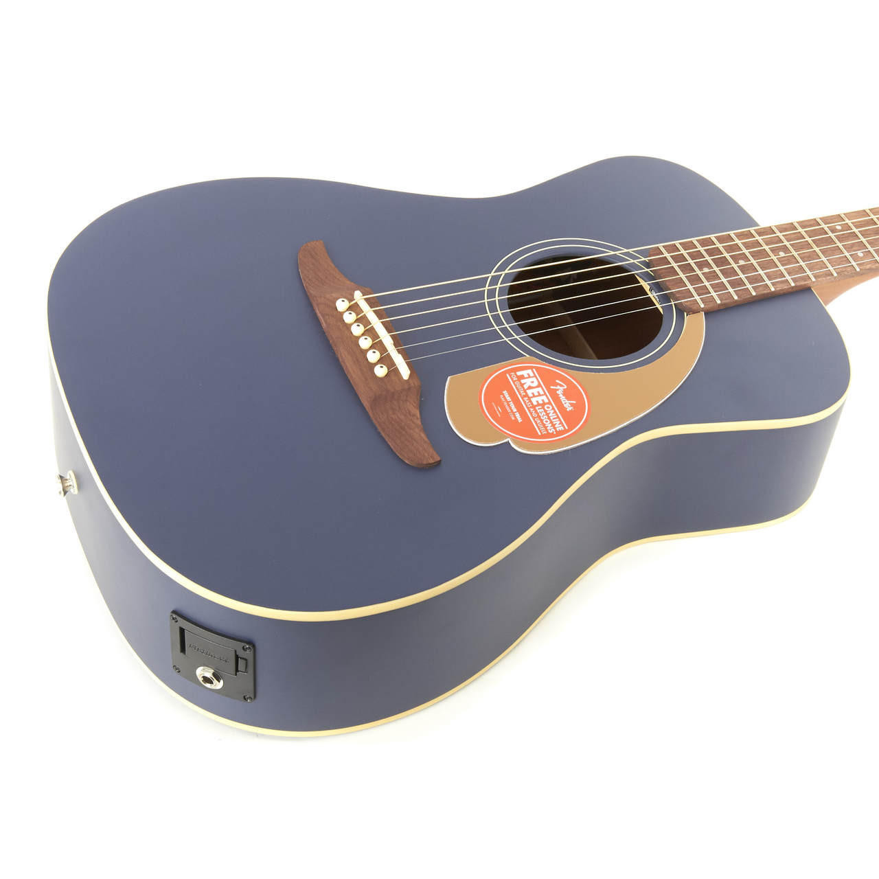 Fender Malibu Player Walnut Acoustic Electric - Midnight Satin
