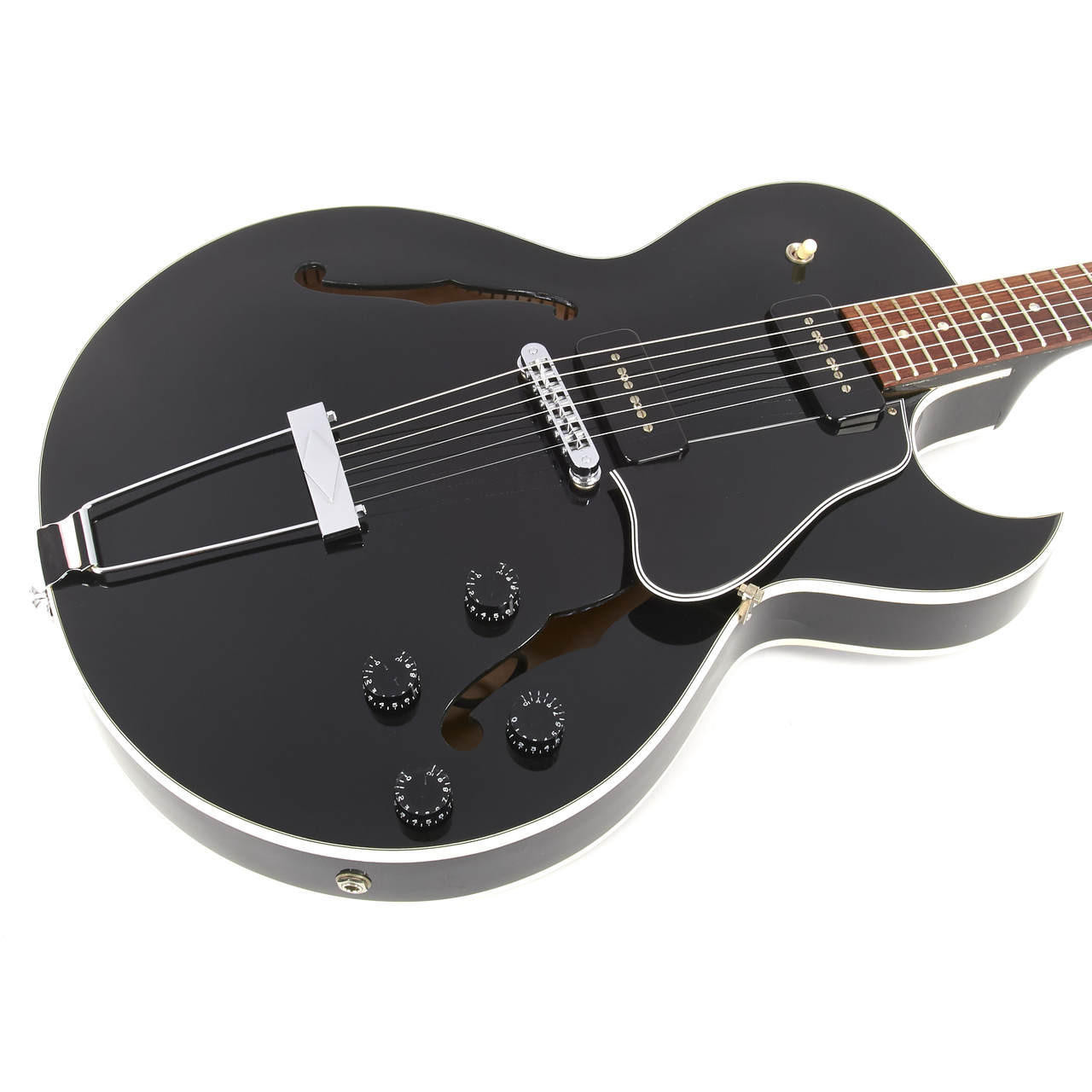 Used Gibson ES-135 Ebony 1996 | Cream City Music