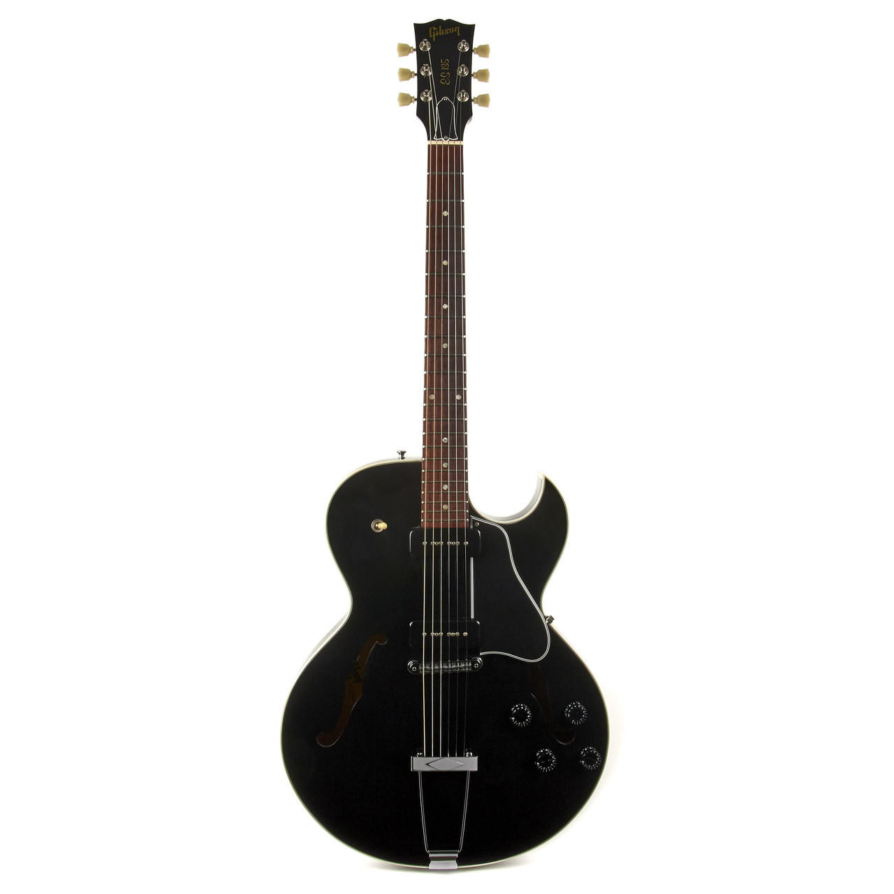 Used Gibson ES-135 Ebony 1996 | Cream City Music