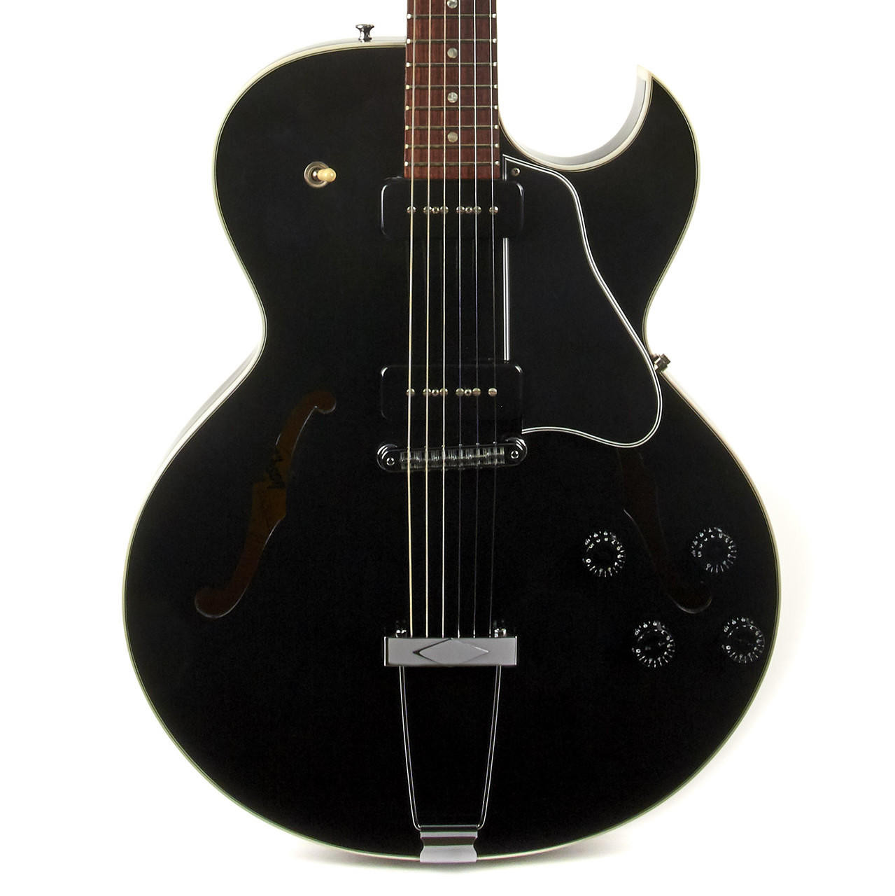 Used Gibson ES-135 Ebony 1996 | Cream City Music