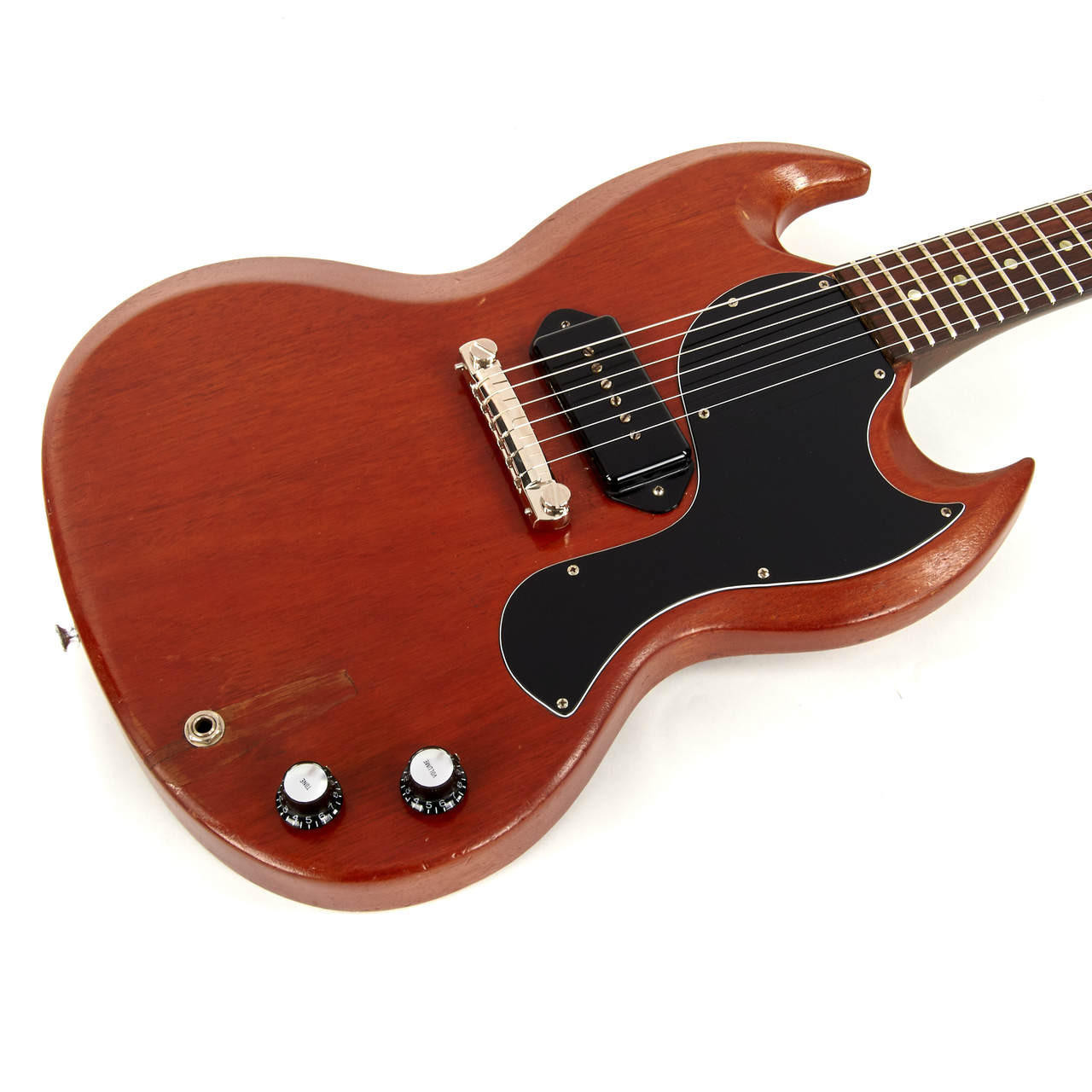 GIBSON SG Jr. 1964年 ビンテージ エレキギター 1964 Gibson SG Junior Cherry – True Vintage Guitar