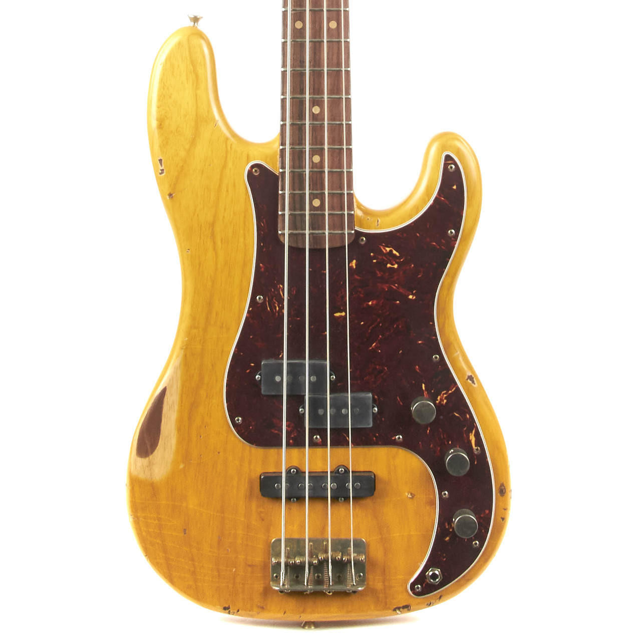 Used Nash PB-63/J Bass Amber Natural Finish 2011 | Cream City Music