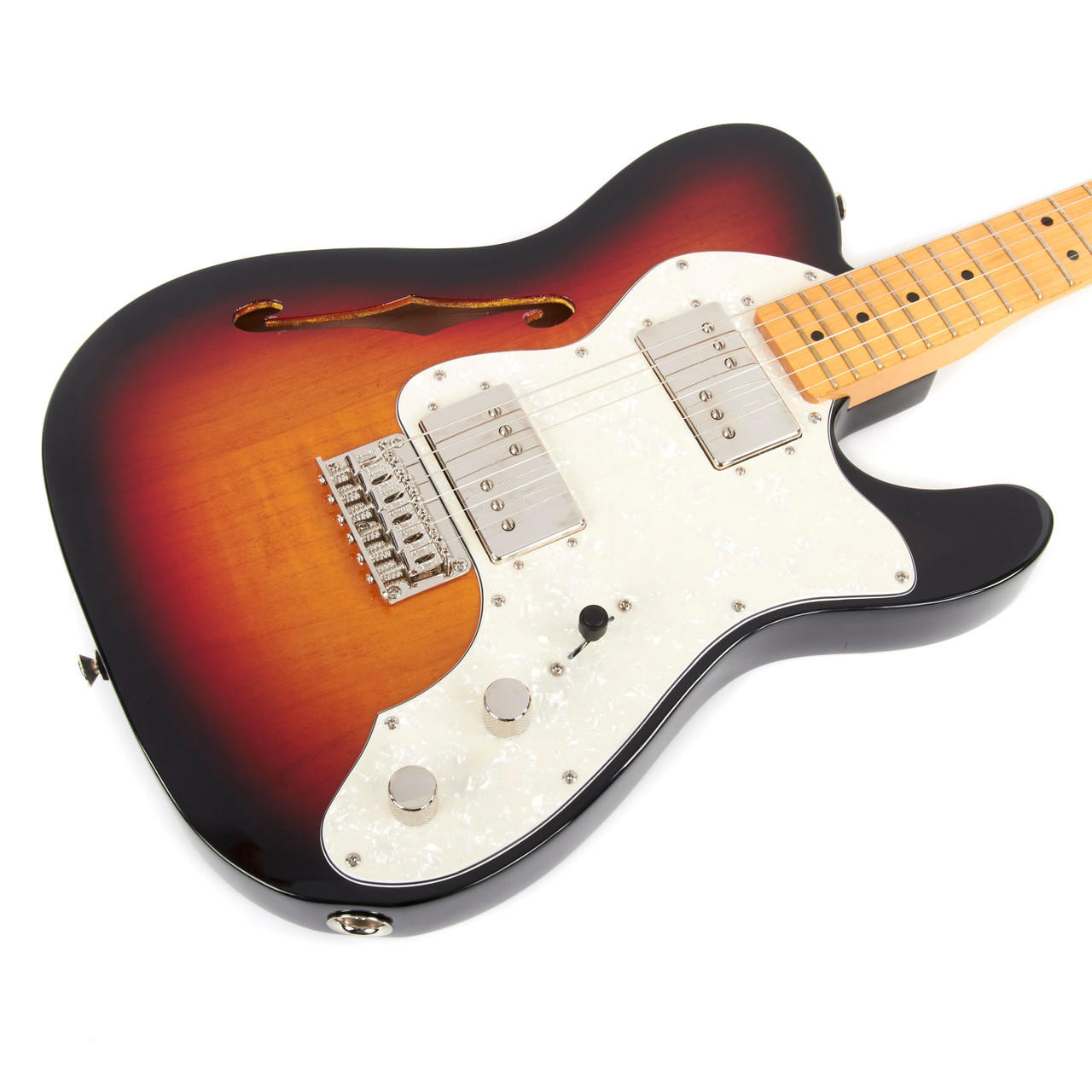 Squier Classic Vibe '70s Telecaster Thinline Maple - 3 Tone