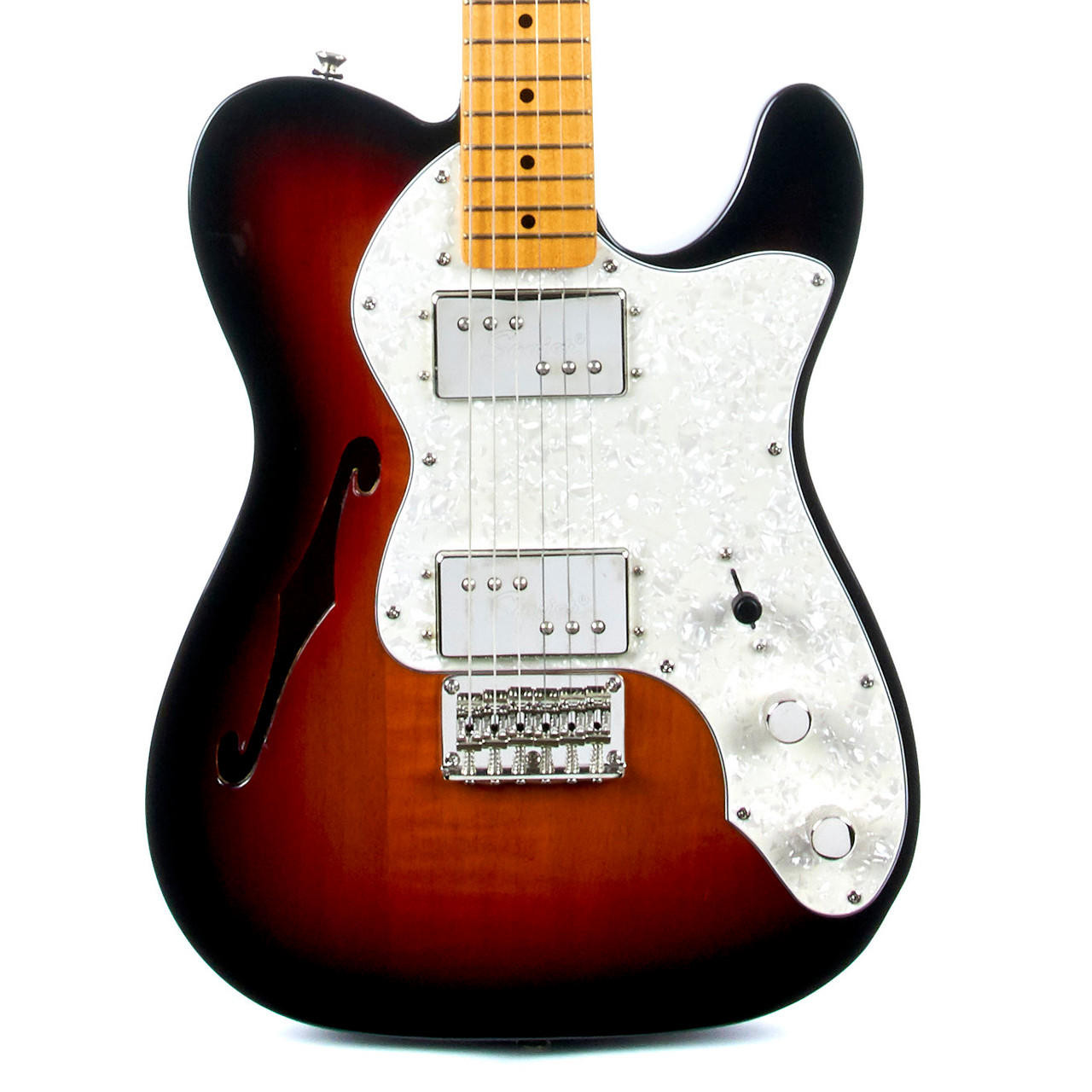 Squier Classic Vibe '70s Telecaster Thinline Maple - 3 Tone