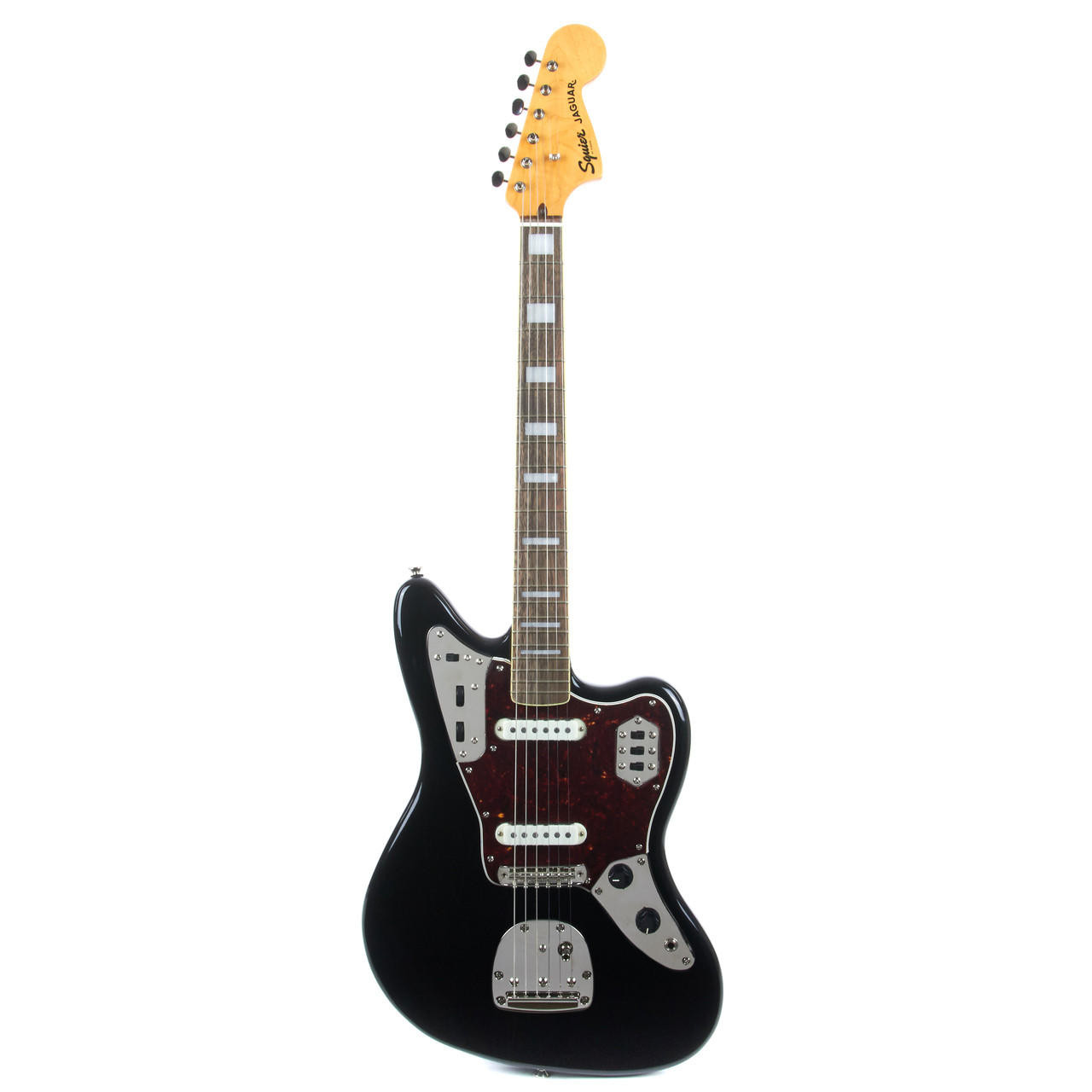 Squier Classic Vibe '70s Jaguar Laurel - Black | Cream City Music