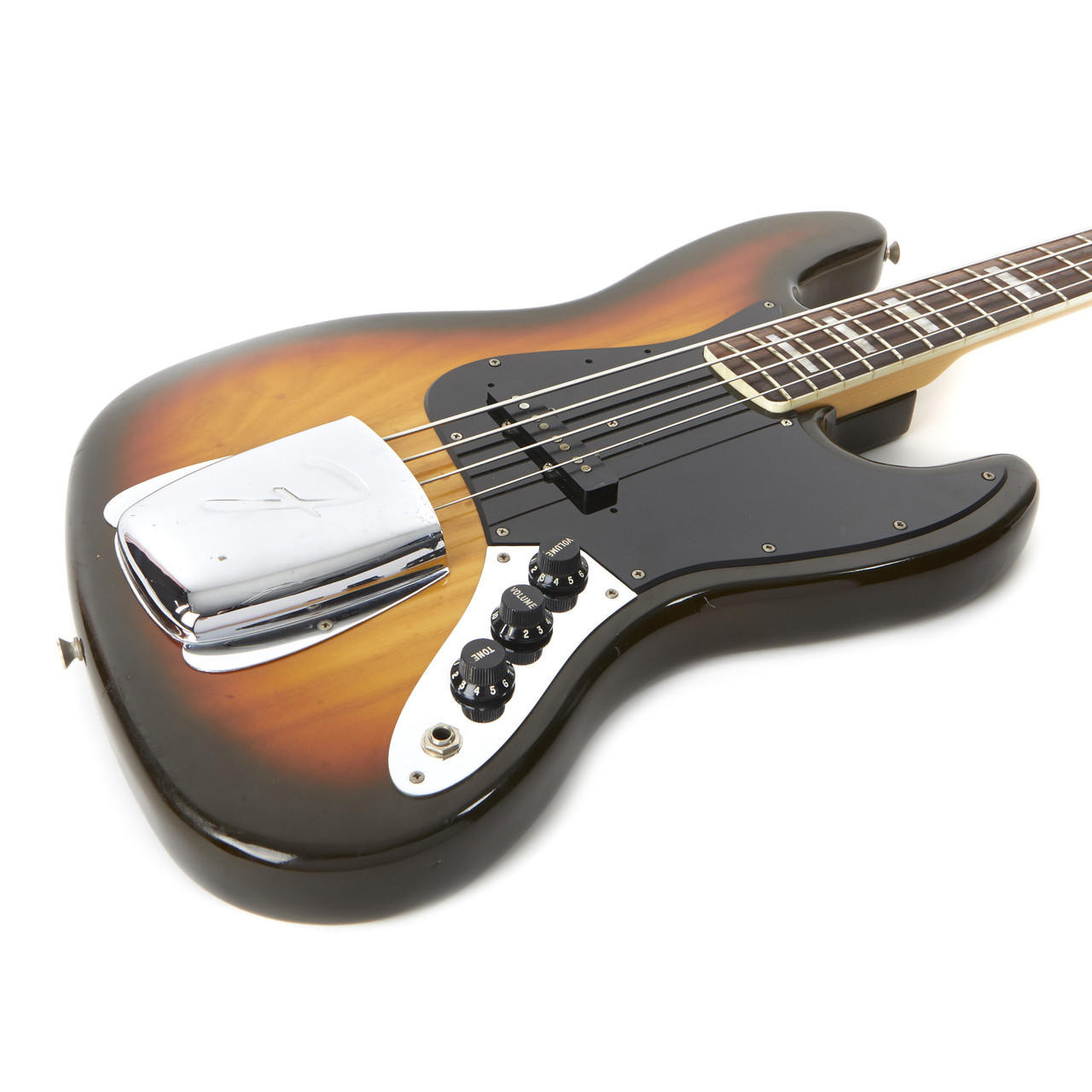 Vintage Fender Jazz Bass Sunburst 1980 | Cream City Music