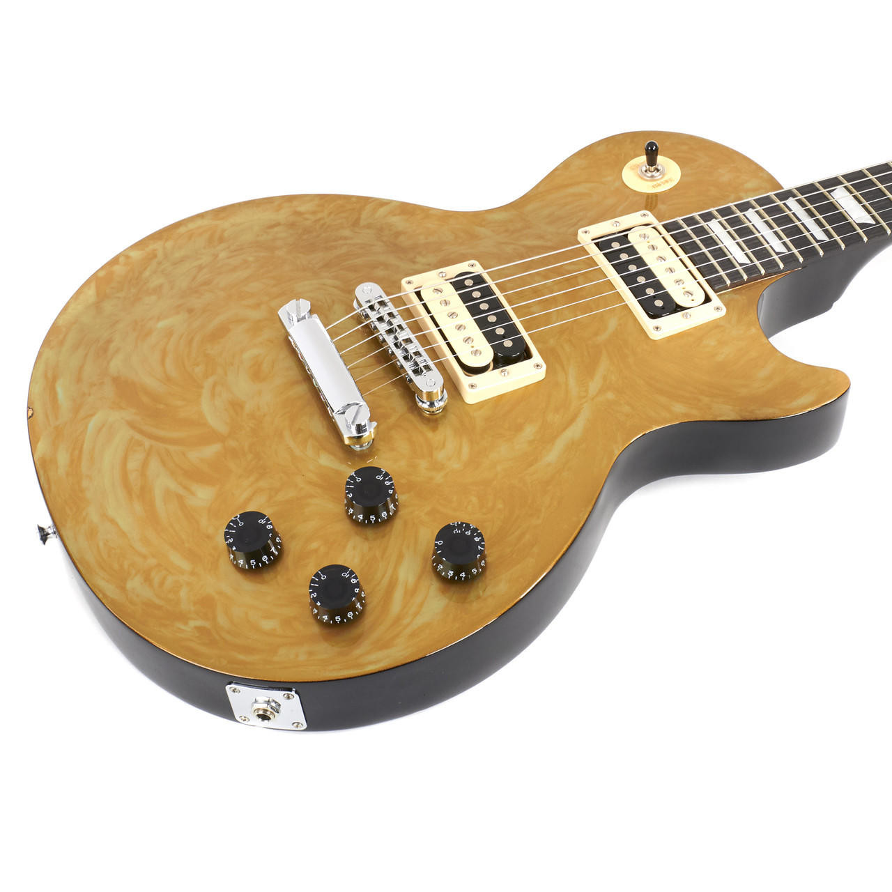 Used Gibson Les Paul Studio Gold Swirl 2011 | Cream City Music
