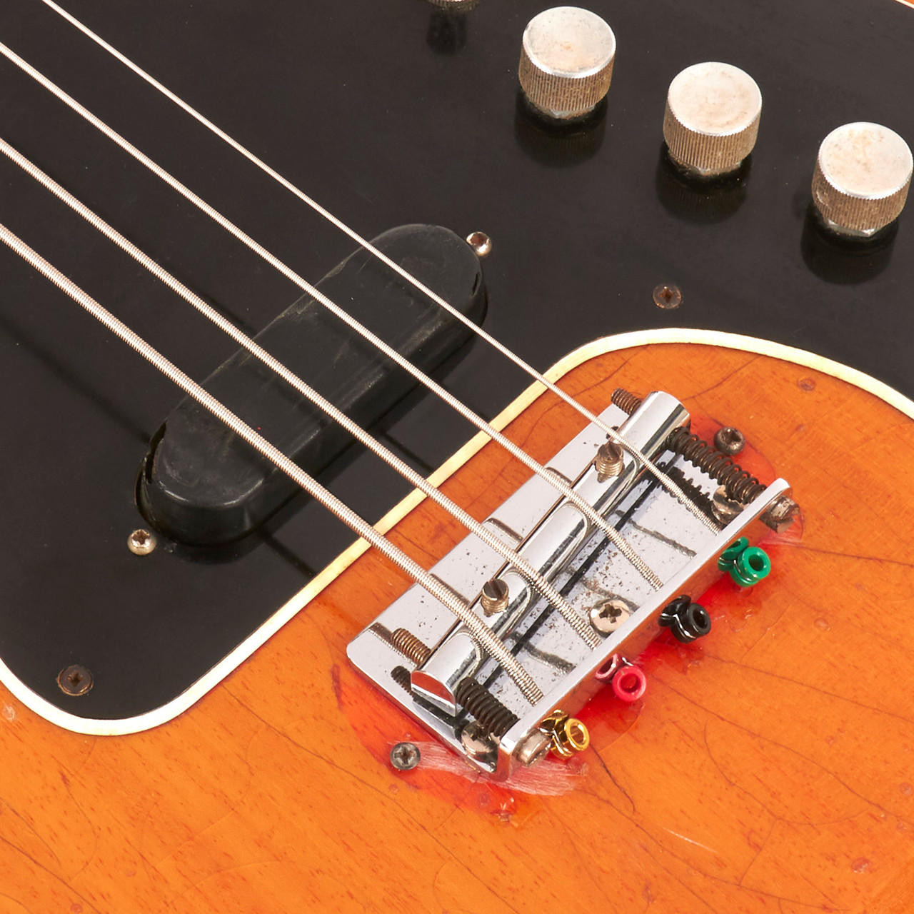 Vintage Burns Baldwin Nu-Sonic Bass Orange 1965 | Cream City Music