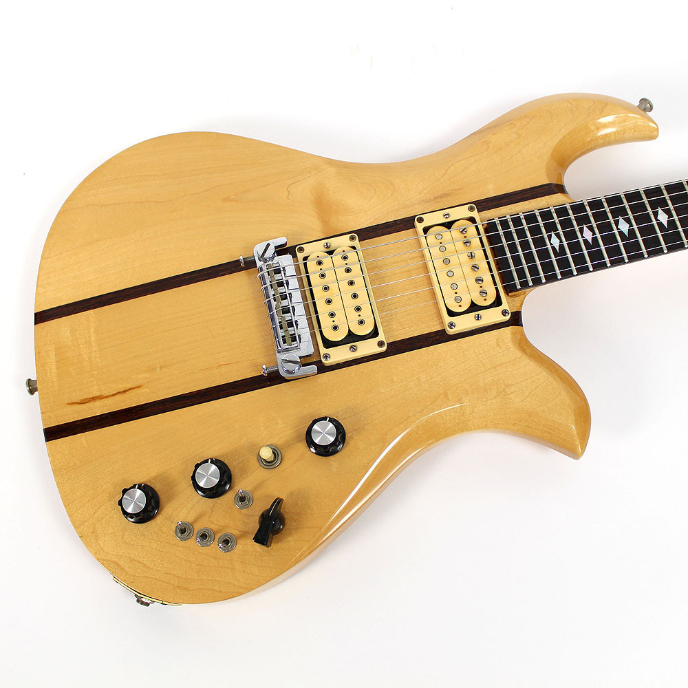 Vintage 1980 B.C. Rich Eagle Electric Guitar Natural Finish