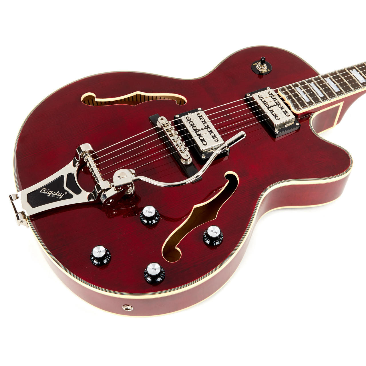 Used Epiphone Emperor Swingster Wine Red - 2018 | Cream City Music