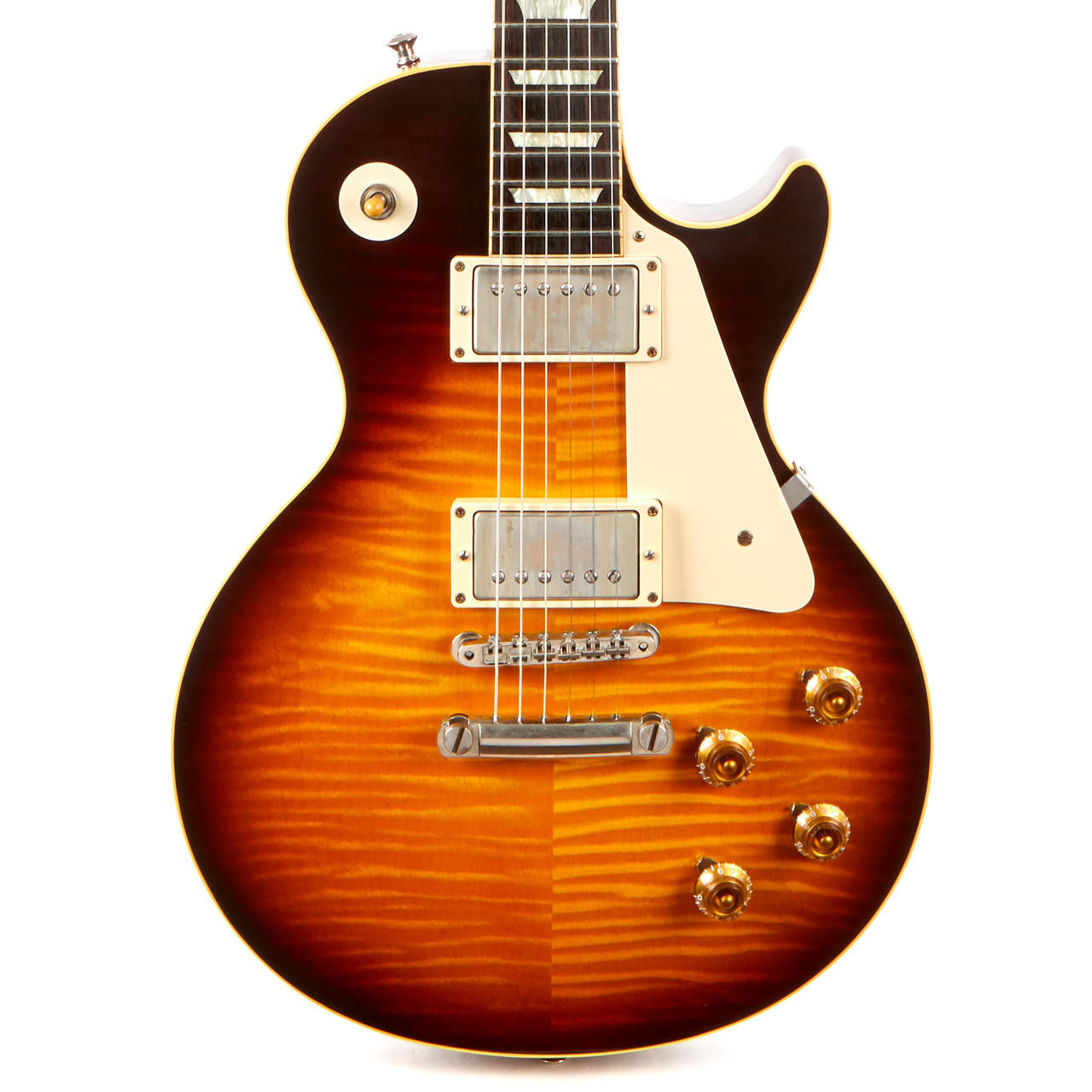 joe perry tobacco burst Used Gibson Custom Shop '59 Les Paul Joe Perry VOS Faded Tobacco Burst 2013