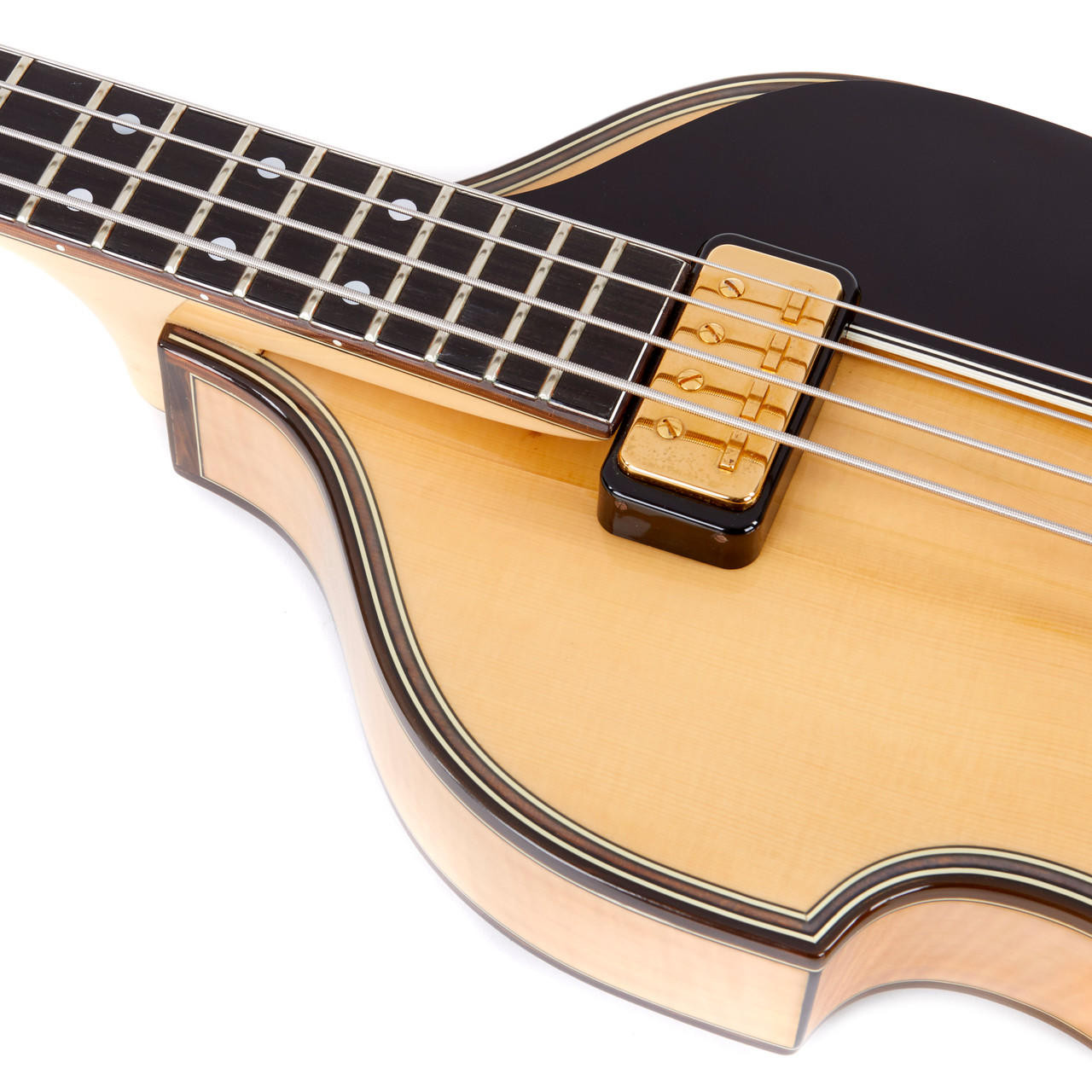Vintage Hofner 500/1 Violin Bass Natural 1970's | Cream City Music