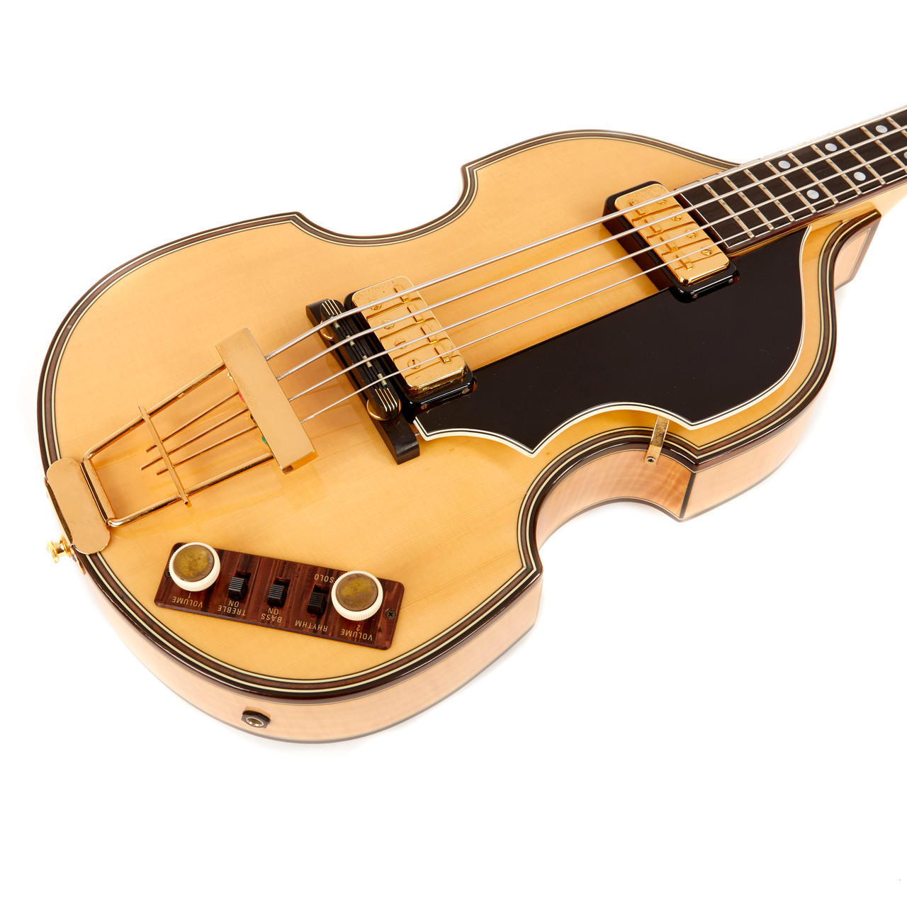 Vintage Hofner 500/1 Violin Bass Natural 1970's | Cream City Music